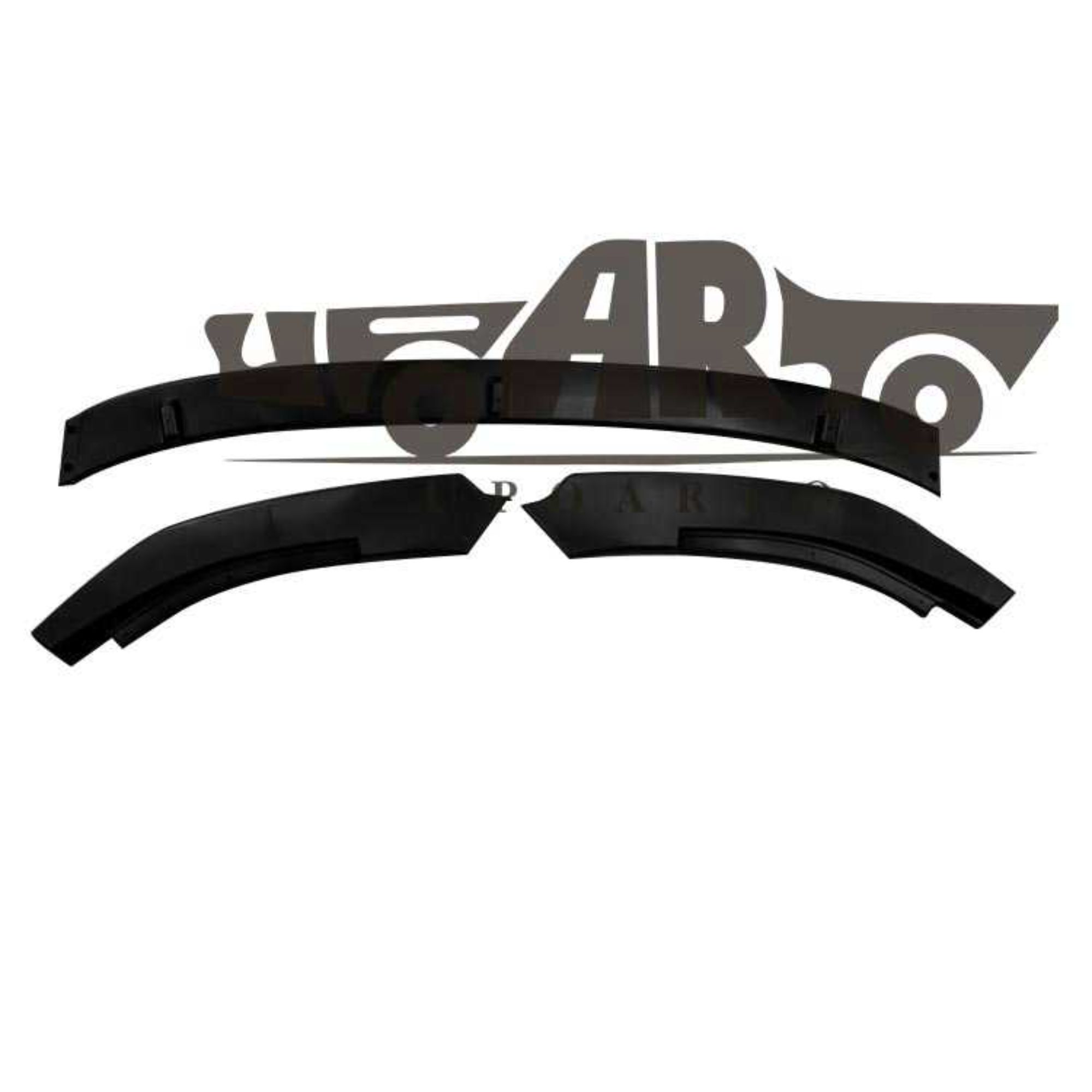 AR-VW-090 Injection Molded 3-Section Type Front Lip for Volkswagen Golf 6 GTI