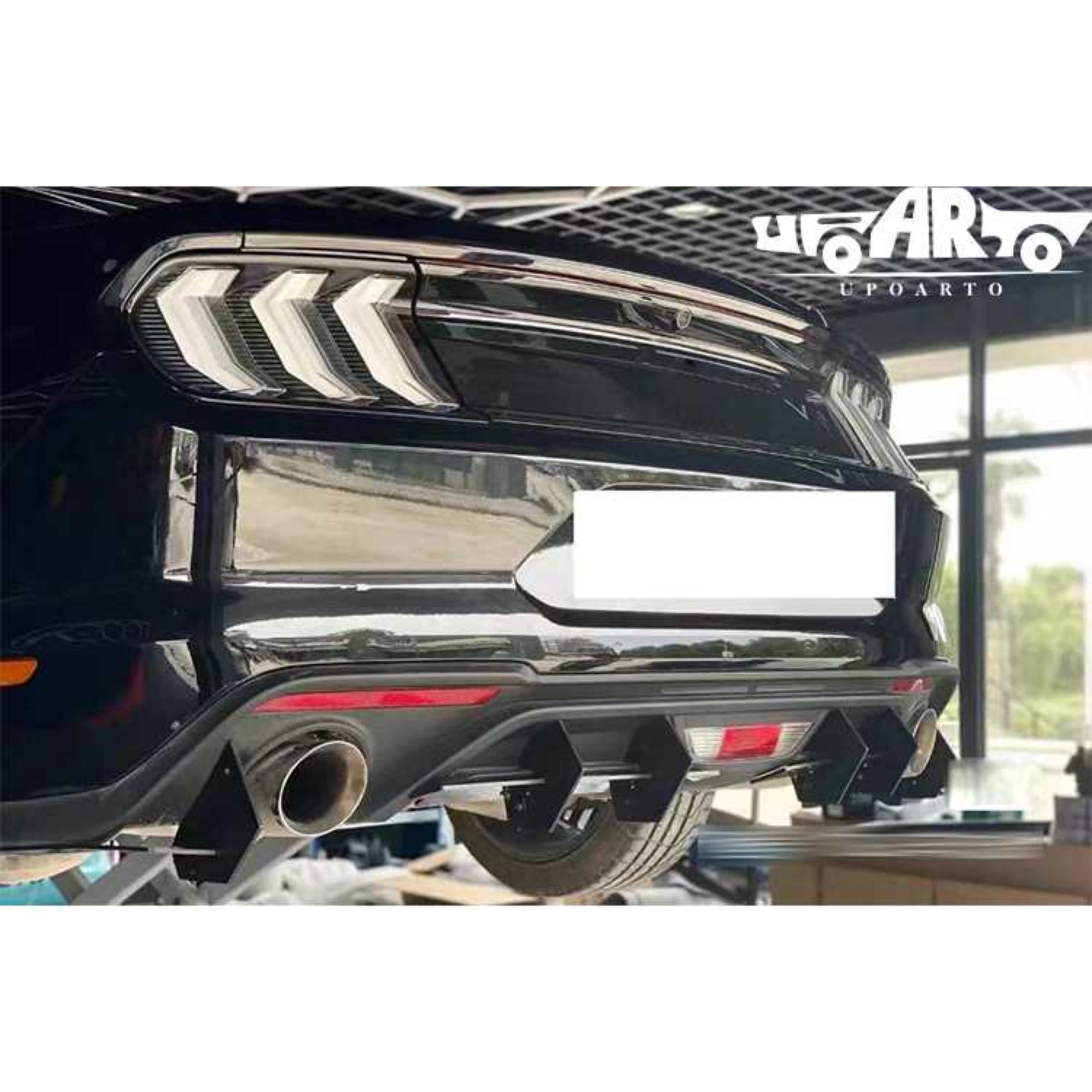 AR-Mustang-011 포드 머스탱 2018+ 용 리어 디퓨저