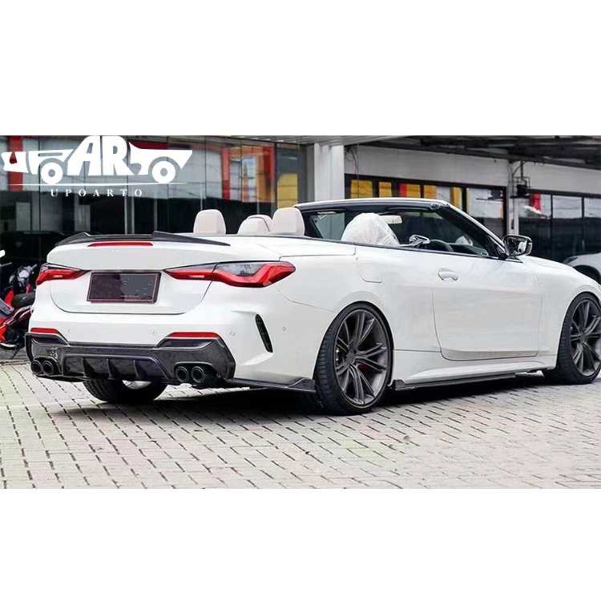 AR-BMW-109 PSM-stil bakre spoiler for BMW 4 Serie G23 2021