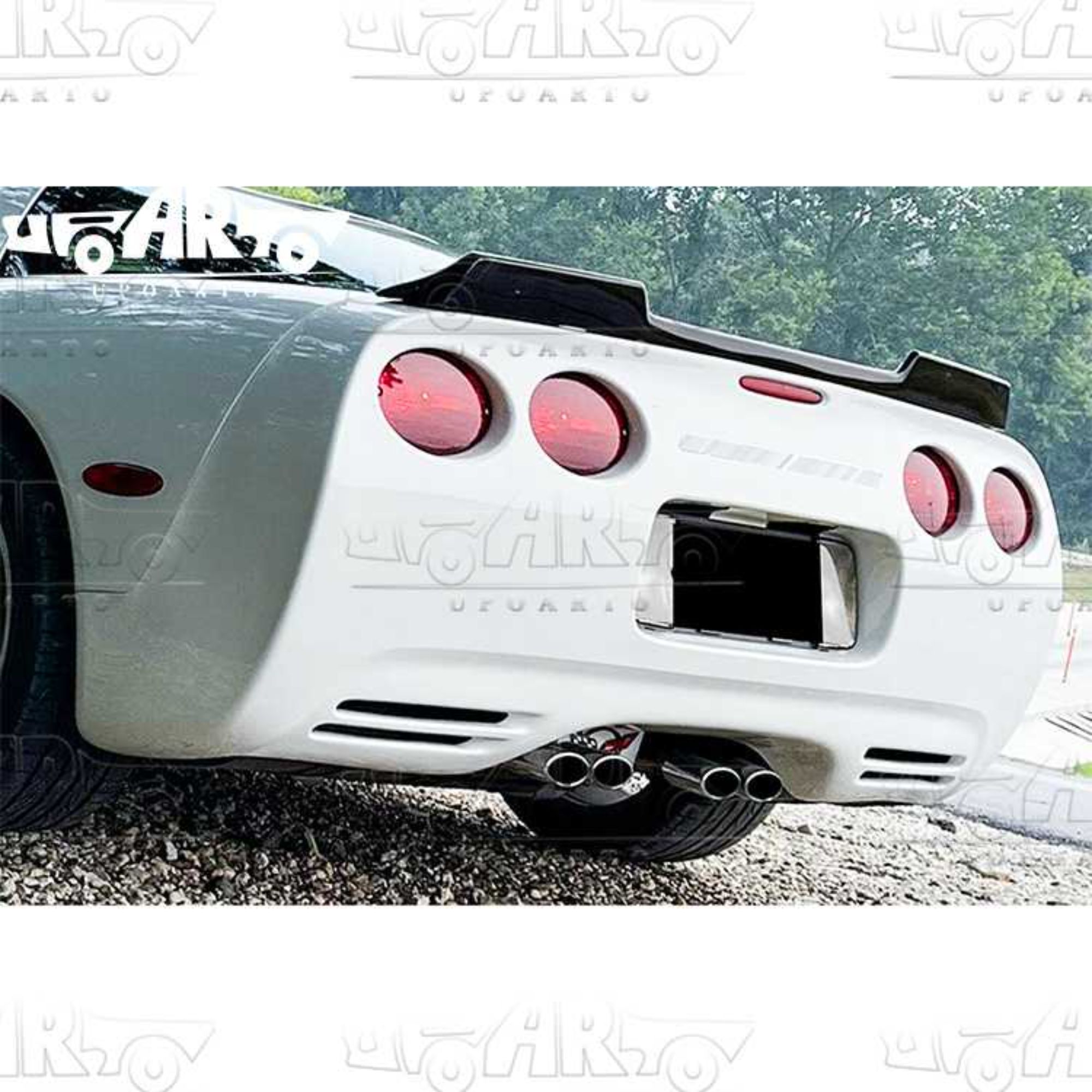 AR-Chevrolet-013 ZR1 Stil Bagbræt for Chevrolet Corvette C5 1997-2004