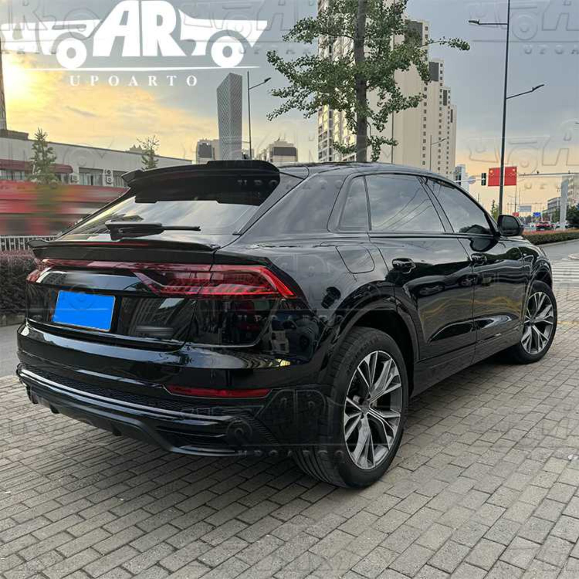 AR-AUDI-055 Mid Spoiler for Audi Q8 2018+
