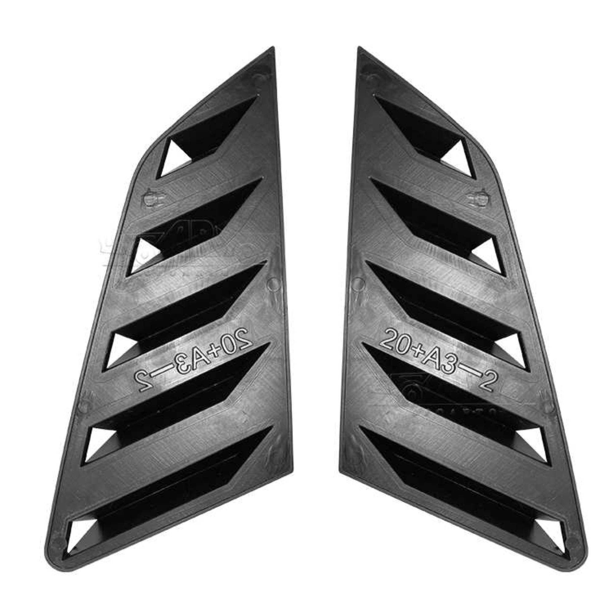 AR-AUDI-074 Rear Window Louver Cover Trim for Auid A3 8Y Hatchback 2021