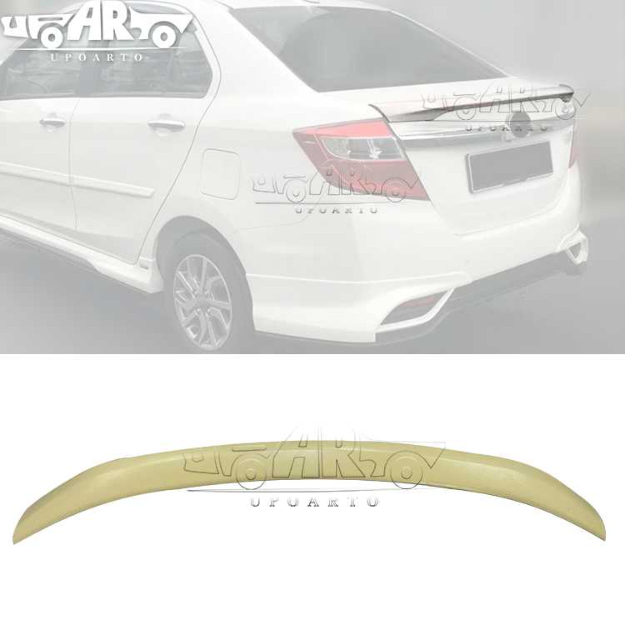 AR-Perodua-016 ملحق خلفي بنمط Gear Up لسيارة بيزا بيرودوة 2016-2019