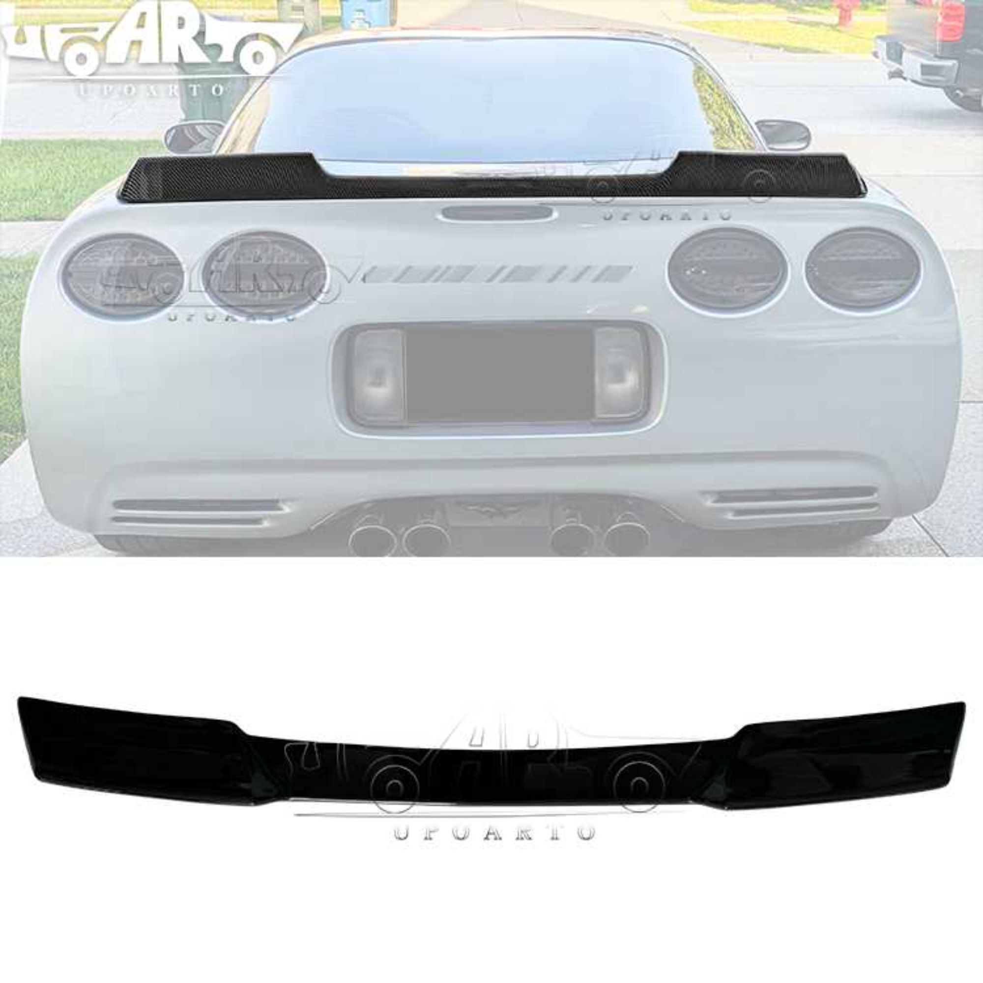 AR-Chevrolet-013 سپویلر عقب سبک ZR1 برای شیورلت کورuet C5 1997-2004