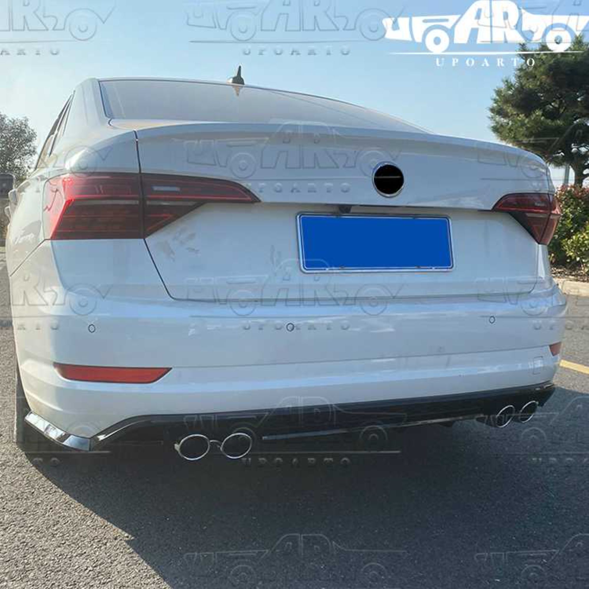 AR-VW-0198 Rear Diffuser for Volkswagen Jetta 7 Sagitar 2019-2021