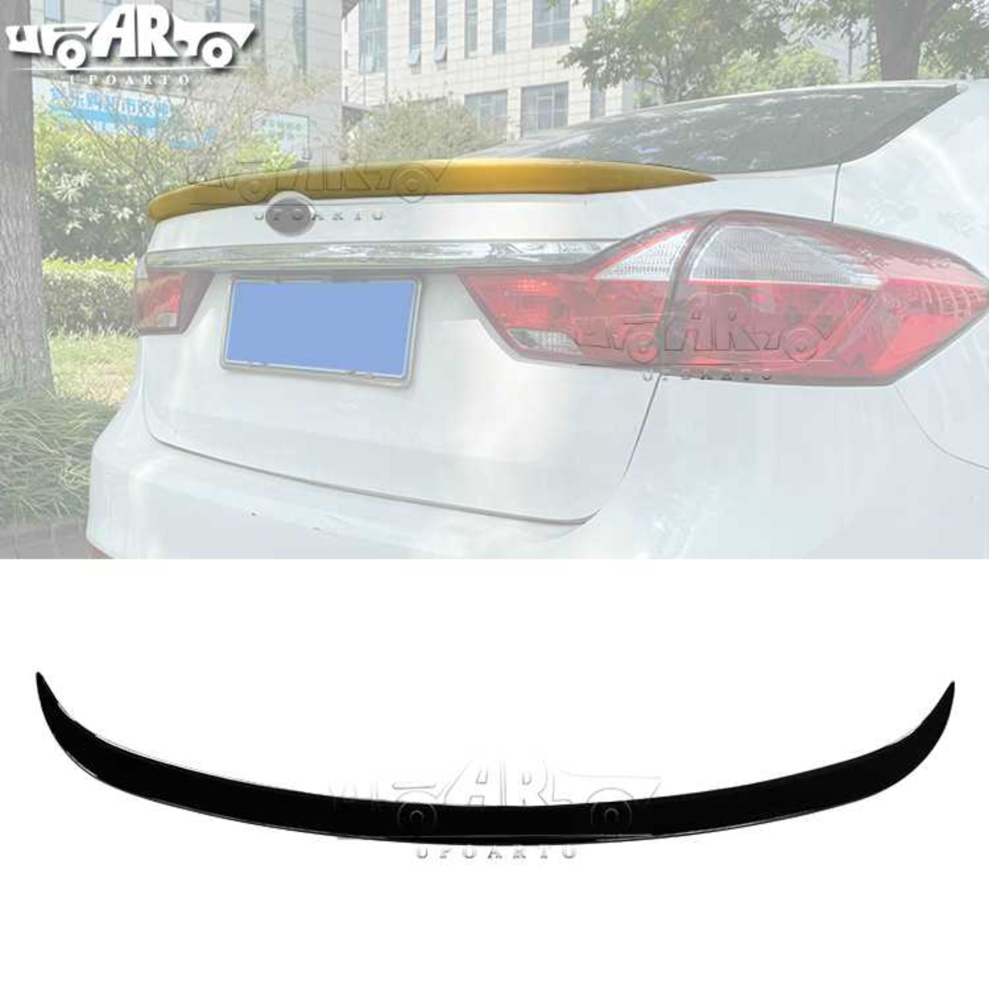 AR-KIA-004 Rear Spoiler for Kia K3 Forte Sedan 2016-2017