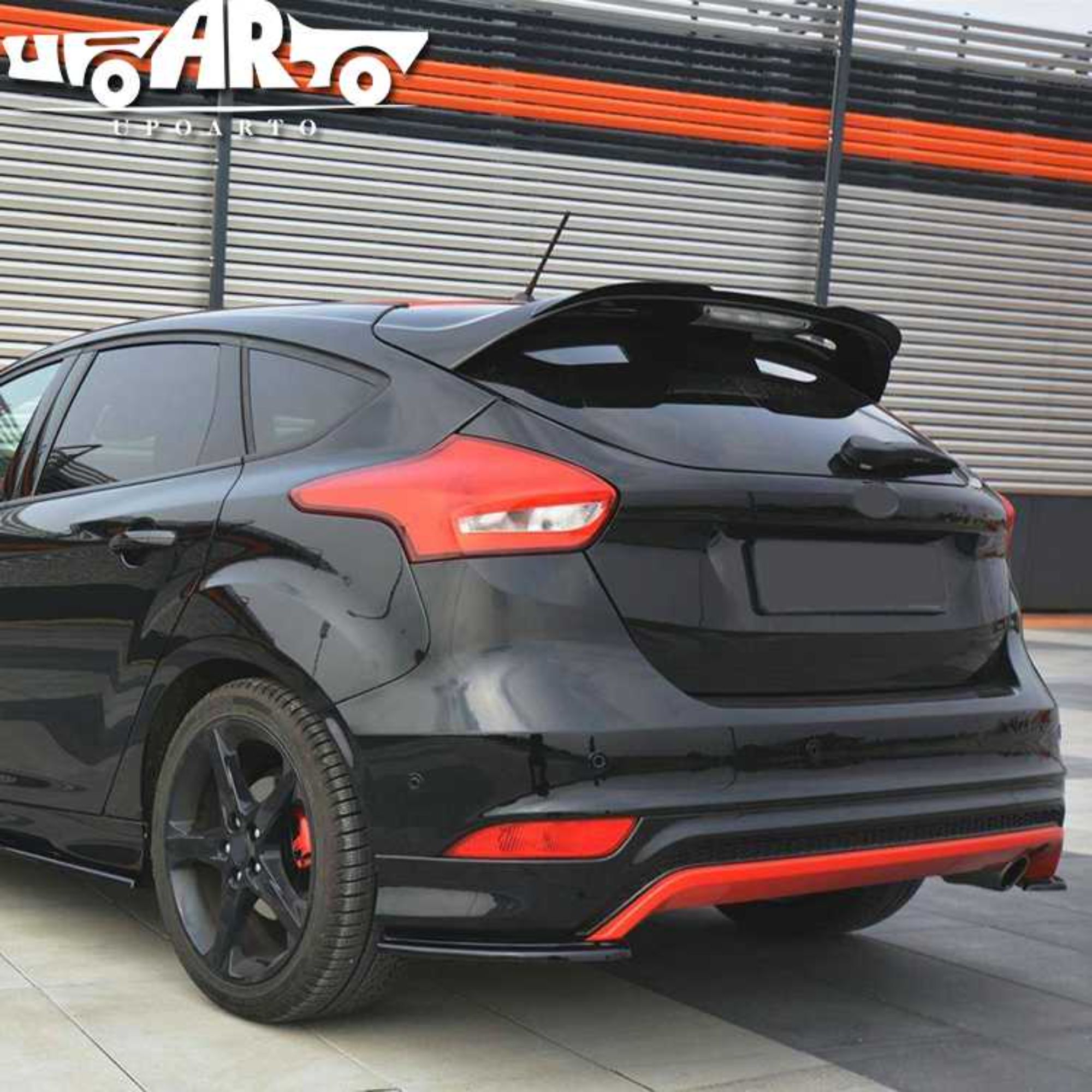 AR-Ford-016 ST Style Rear Spoiler for Ford Focus Hatchback Ecoboost MK3 2012-2018