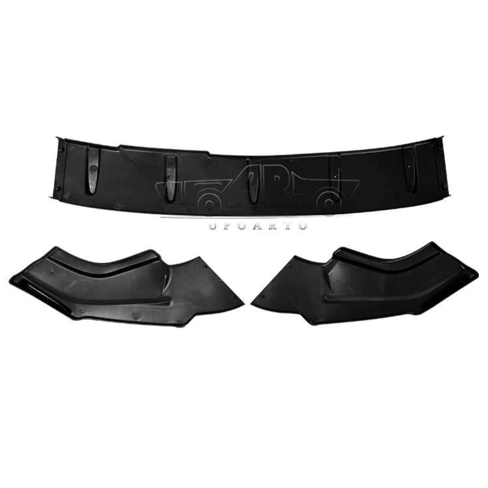 AR-VW-097 Pemodelan Injeksi 3PCS Bibir Depan untuk Volkswagen Golf 7.5 R R-line GTI 2017-2020