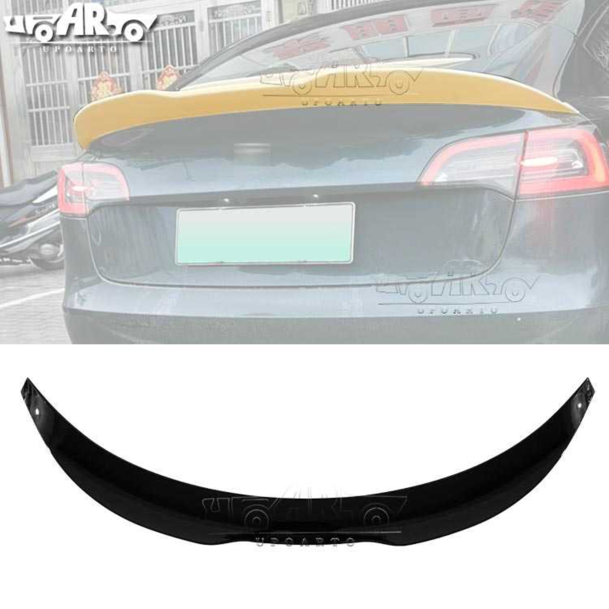AR-Tesla-001 PSM Style Rear Spoiler for Tesla Model 3 2017-2022