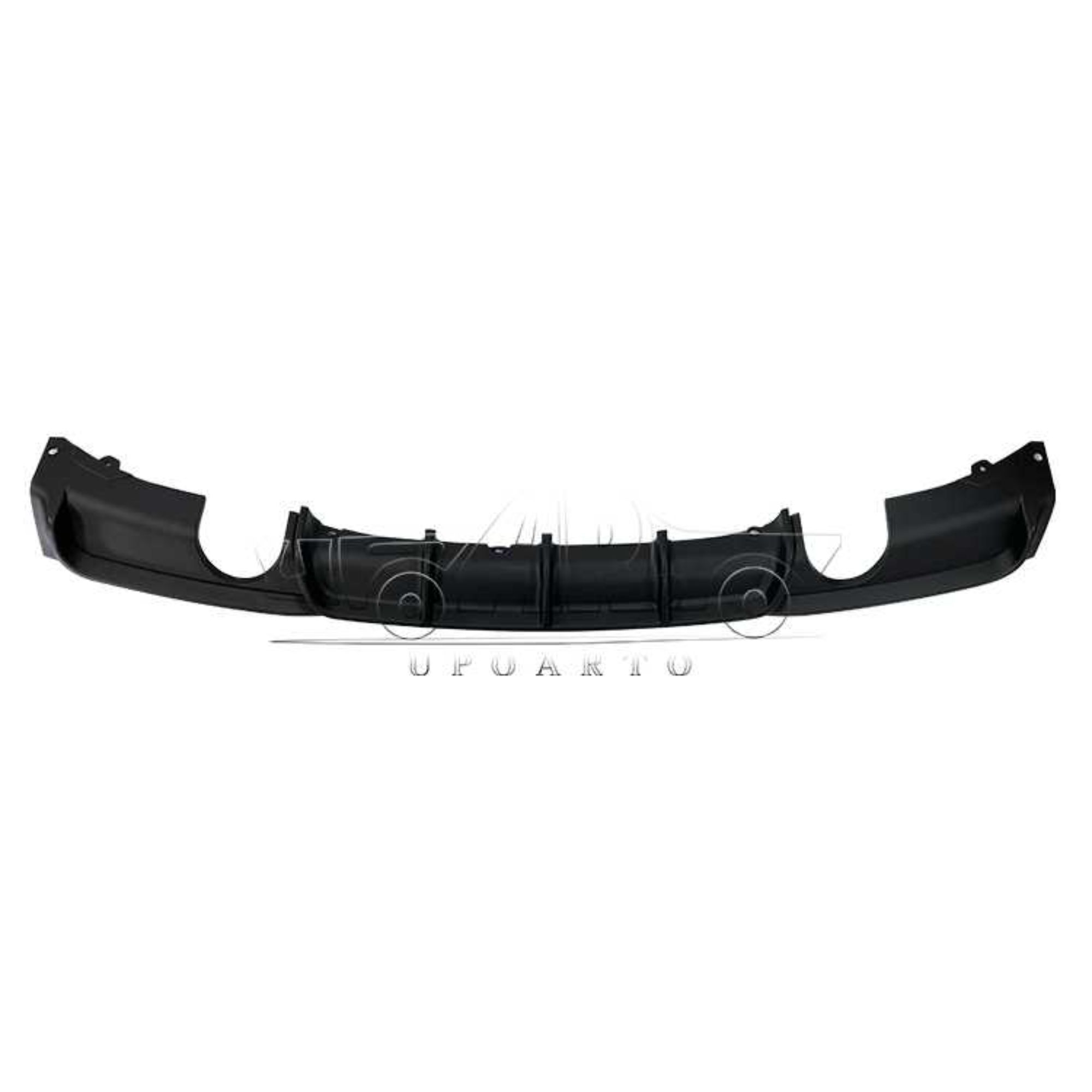 AR-BMW-0127 شفة خلفية مع أنبوب عادم أحادي من اليسار واليمين لسيارات BMW سلسلة 3 F30 F35 2012-2018