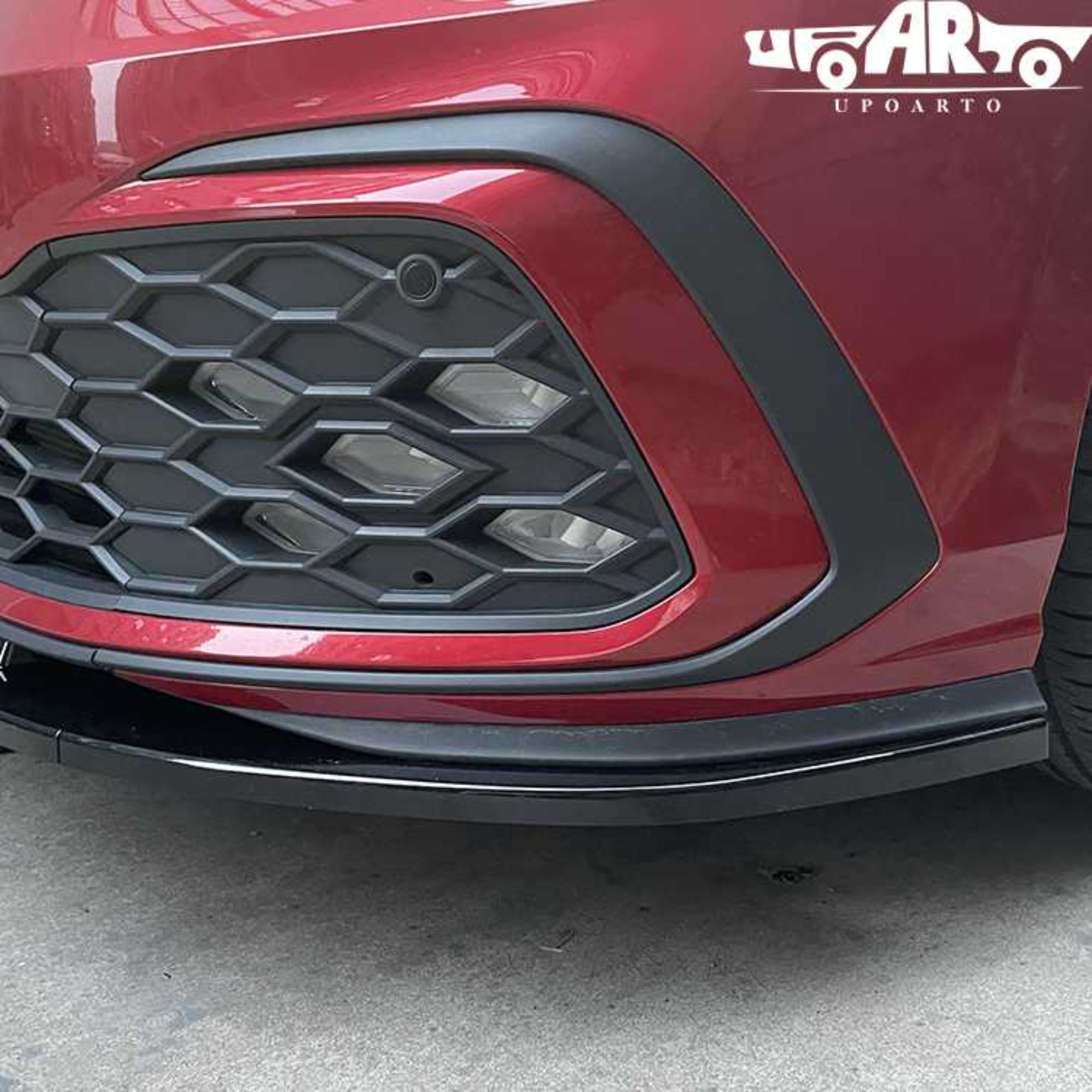 AR-VW-0127 Volkswagen Golf 8 GTI учун Уч Бөлүктүү Алдында Чычык