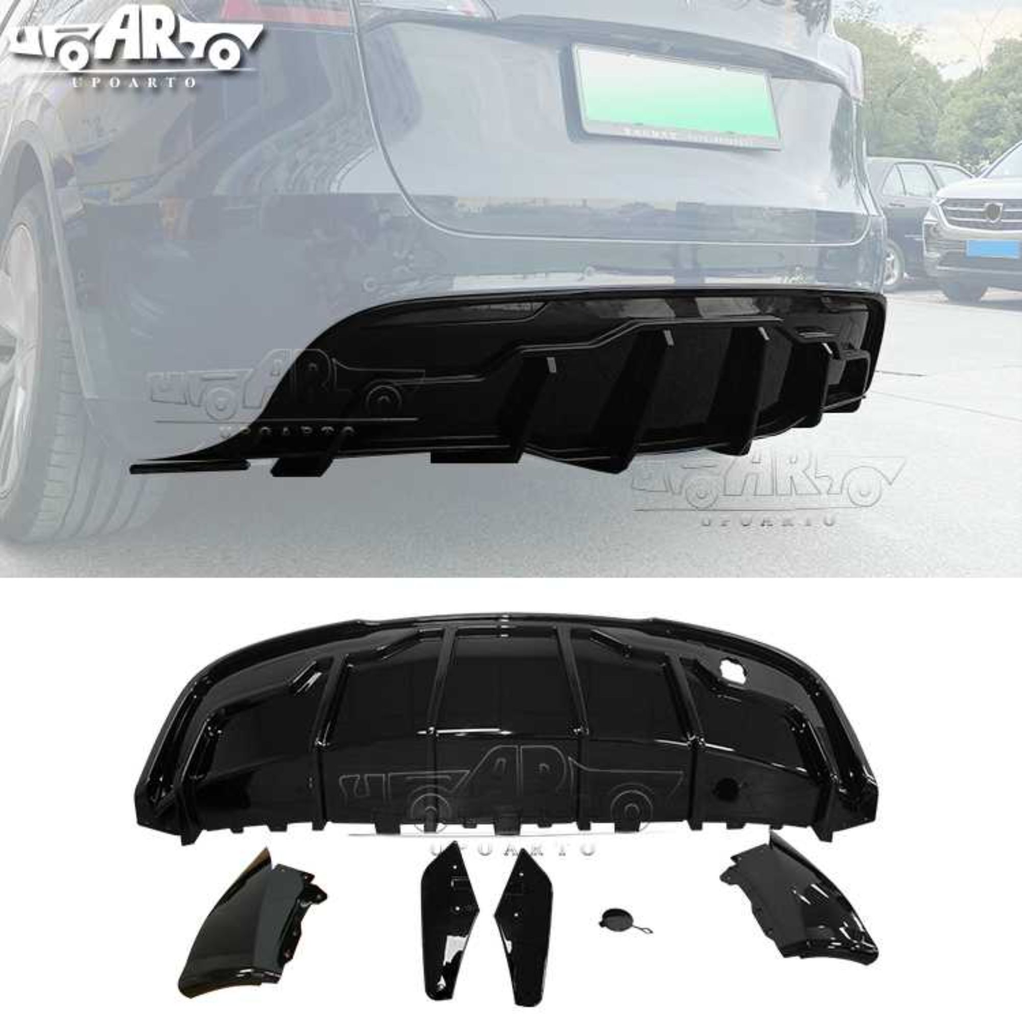 AR-Tesla-019 테슬라 모델 Y 2019-2022용 리어 립