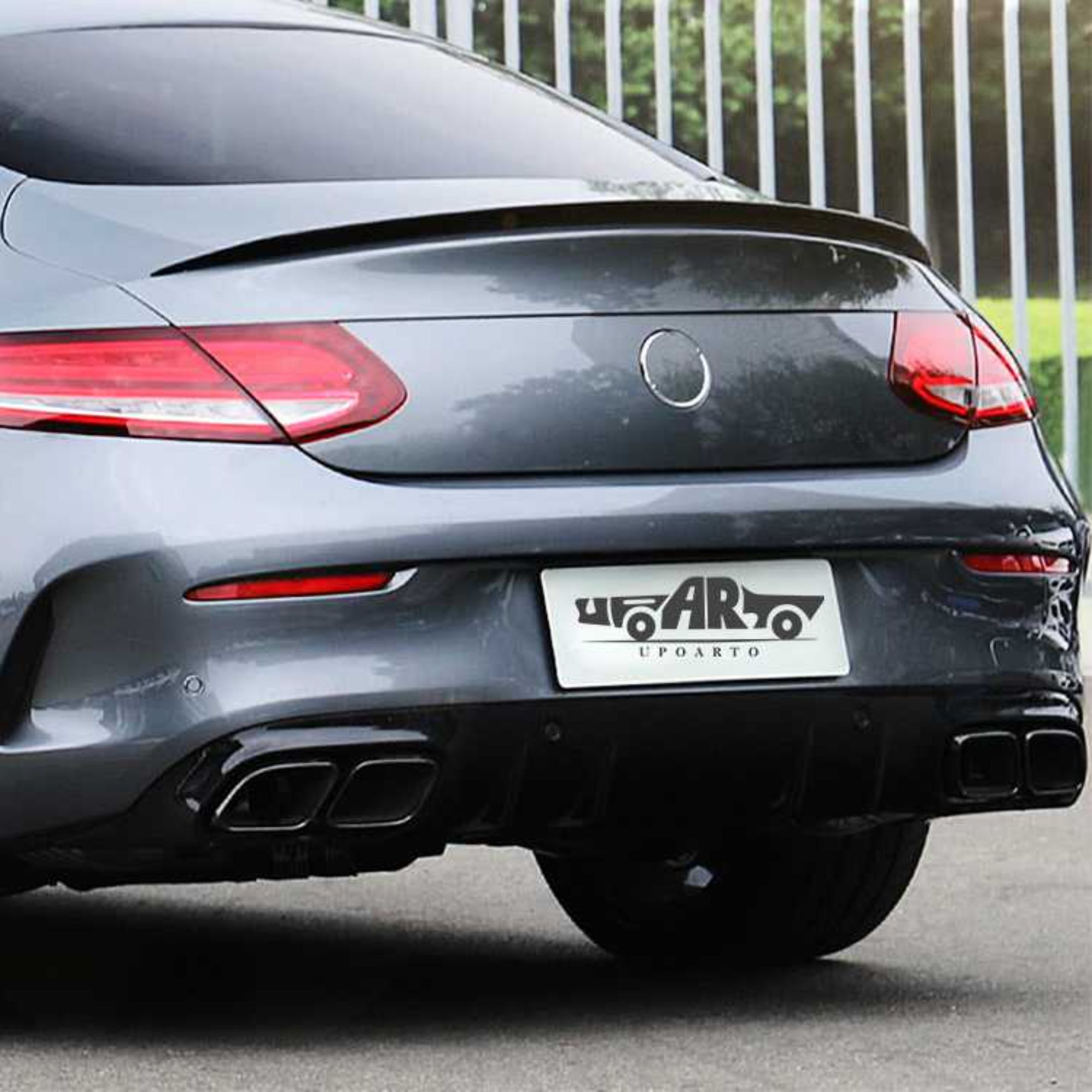 AR-Benz-067 أسلوب AMG OEM مفسر خلفي لمرسيدس-بنز C-كلاس W205 كوبيه 2014-2019