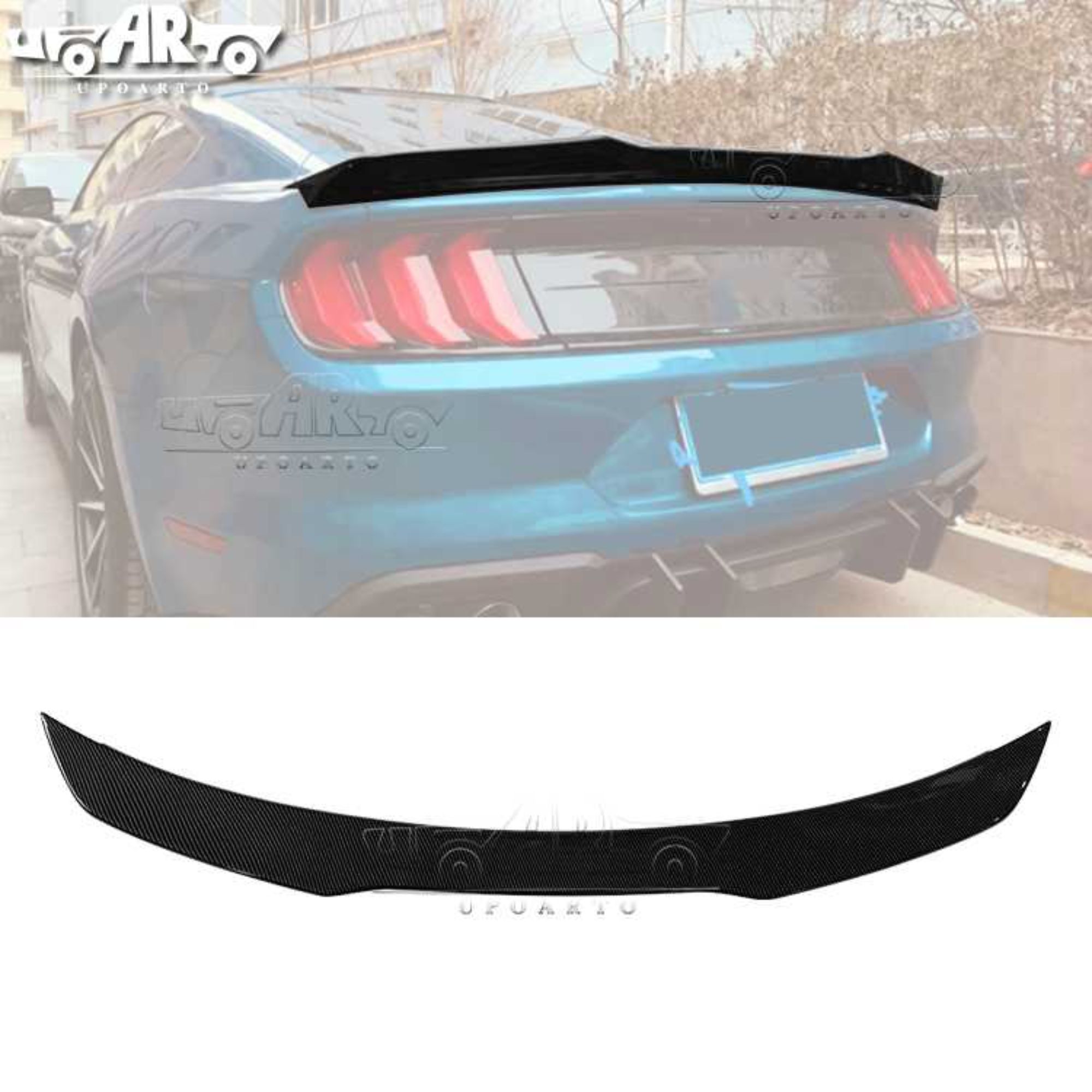 AR-Mustang-003 Blade H Style Rear Spoiler for Ford Mustang 2015-2021