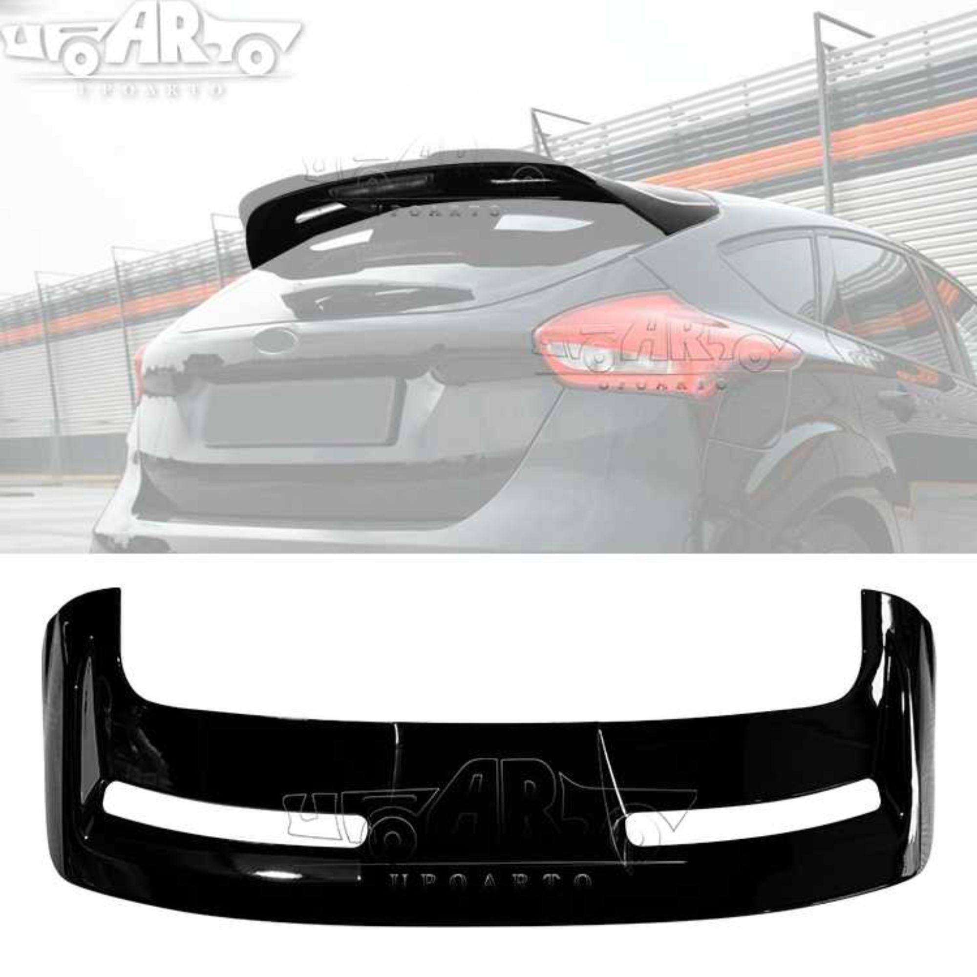 AR-Ford-016 ST Style Rear Spoiler for Ford Focus Hatchback Ecoboost MK3 2012-2018