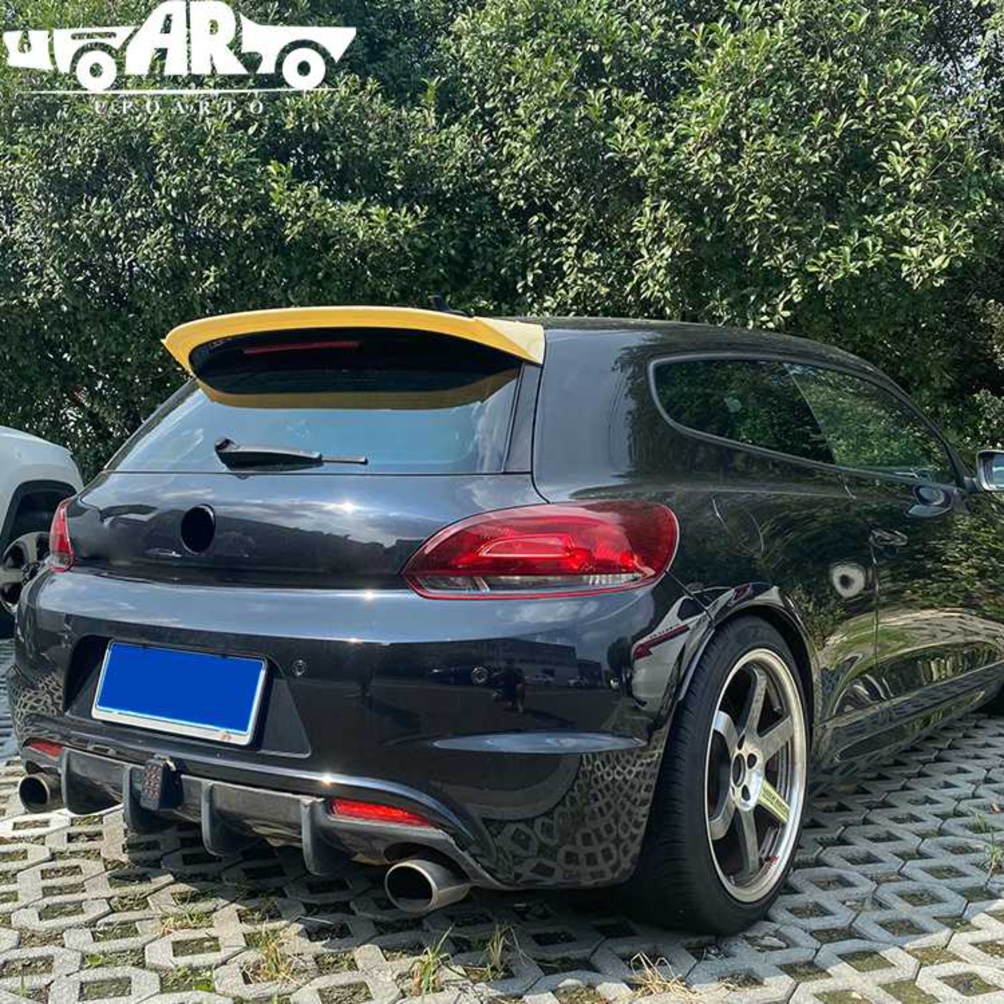 AR-VW-067 สปอยเลอร์ท้ายสไตล์ 1 สำหรับ Volkswagen Scirocco R Coupe 2008-2014