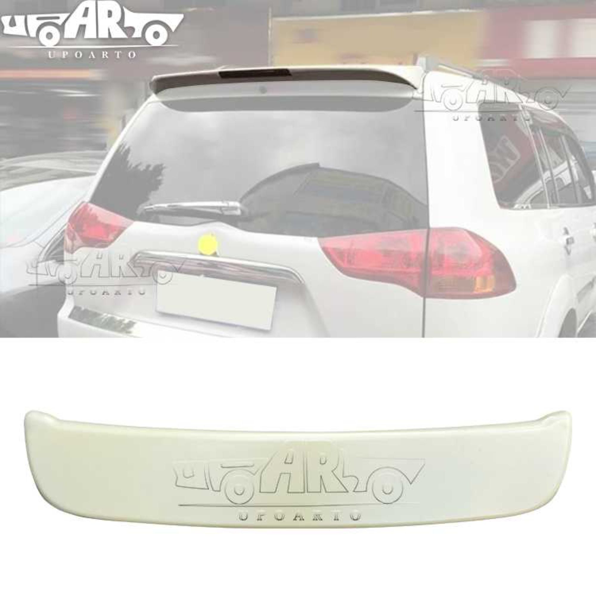 AR-Mitsubishi-016 মিতসুবিশি মন্টেরো পাজেরো স্পোর্ট 2009-2012 জন্য মূল কারখানা শৈলীর পিছনের স্পোইলার লাইট সহ