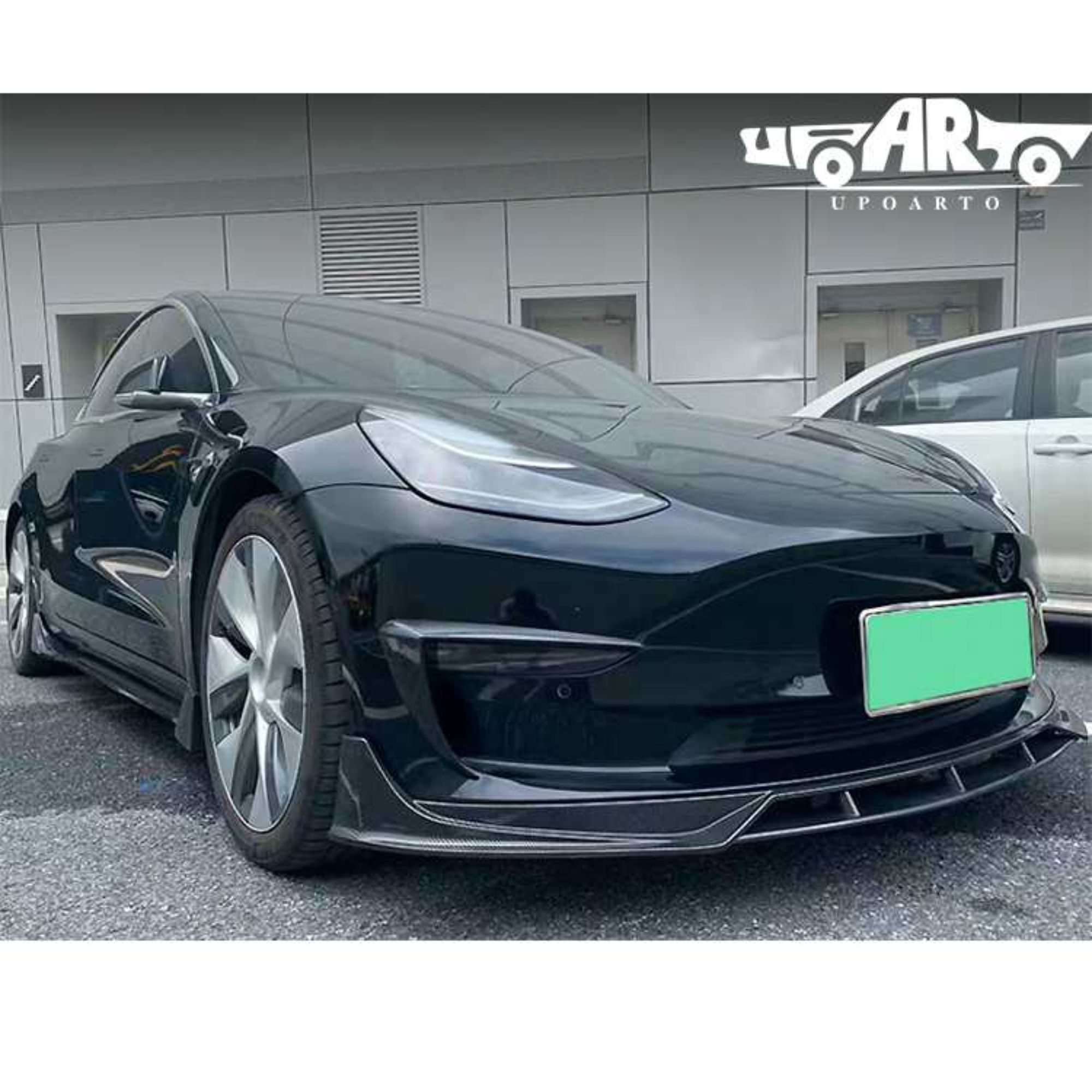AR-Tesla-008 AERO Style Front Lip for Tesla Model 3 2017-2022