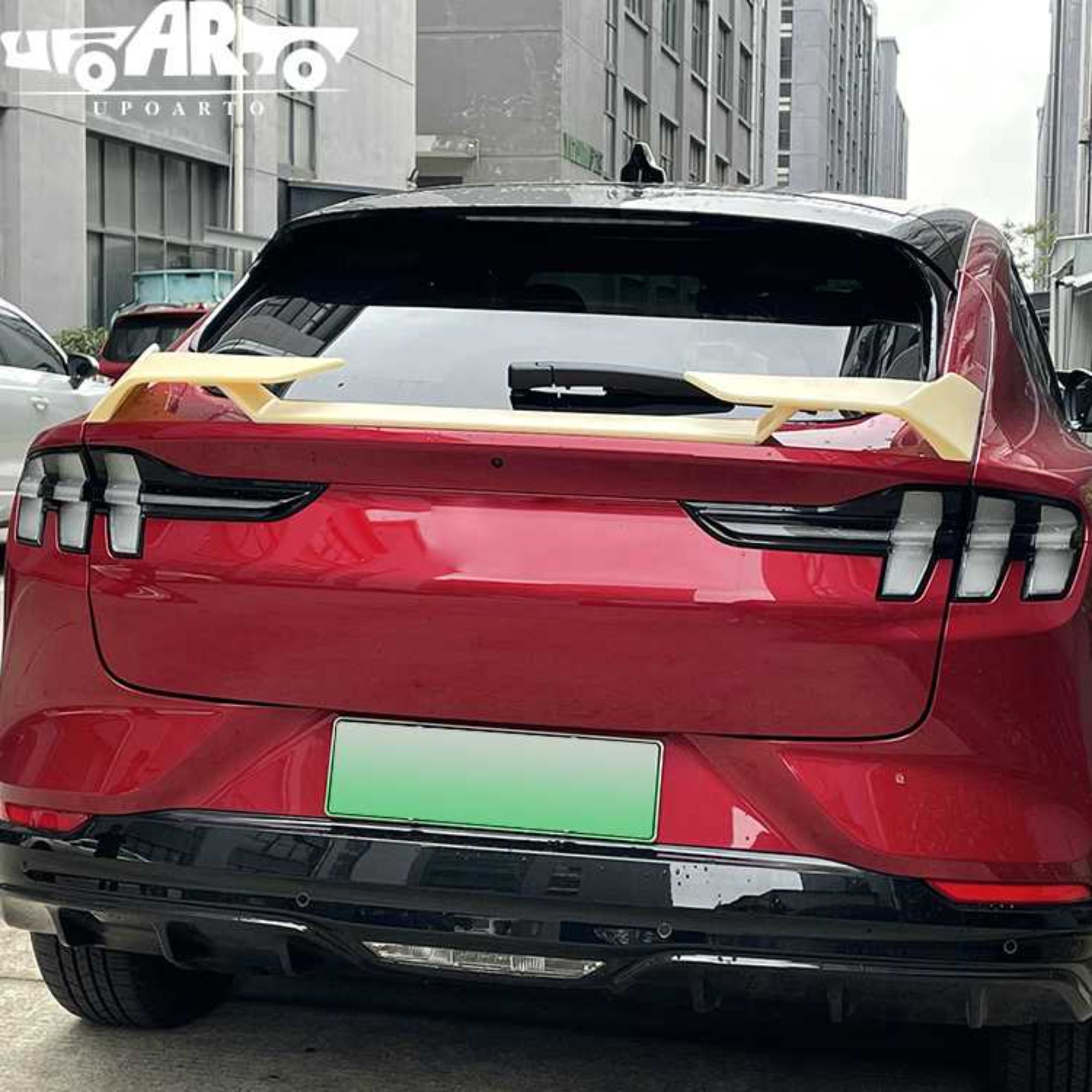 AR-Mustang-012 Sport Style Mid Spoiler for Ford Mustang Mach-E 2021+