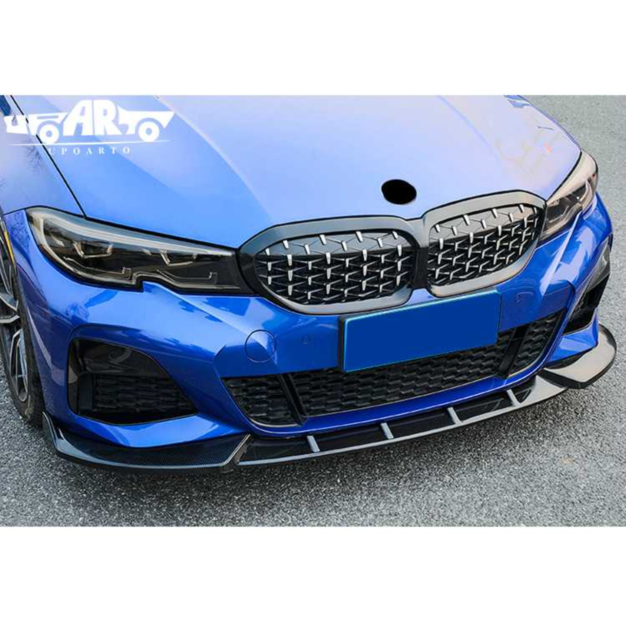 AR-BMW-024 3 kusy Predná Rty pre BMW 3 Séria G20 2020+