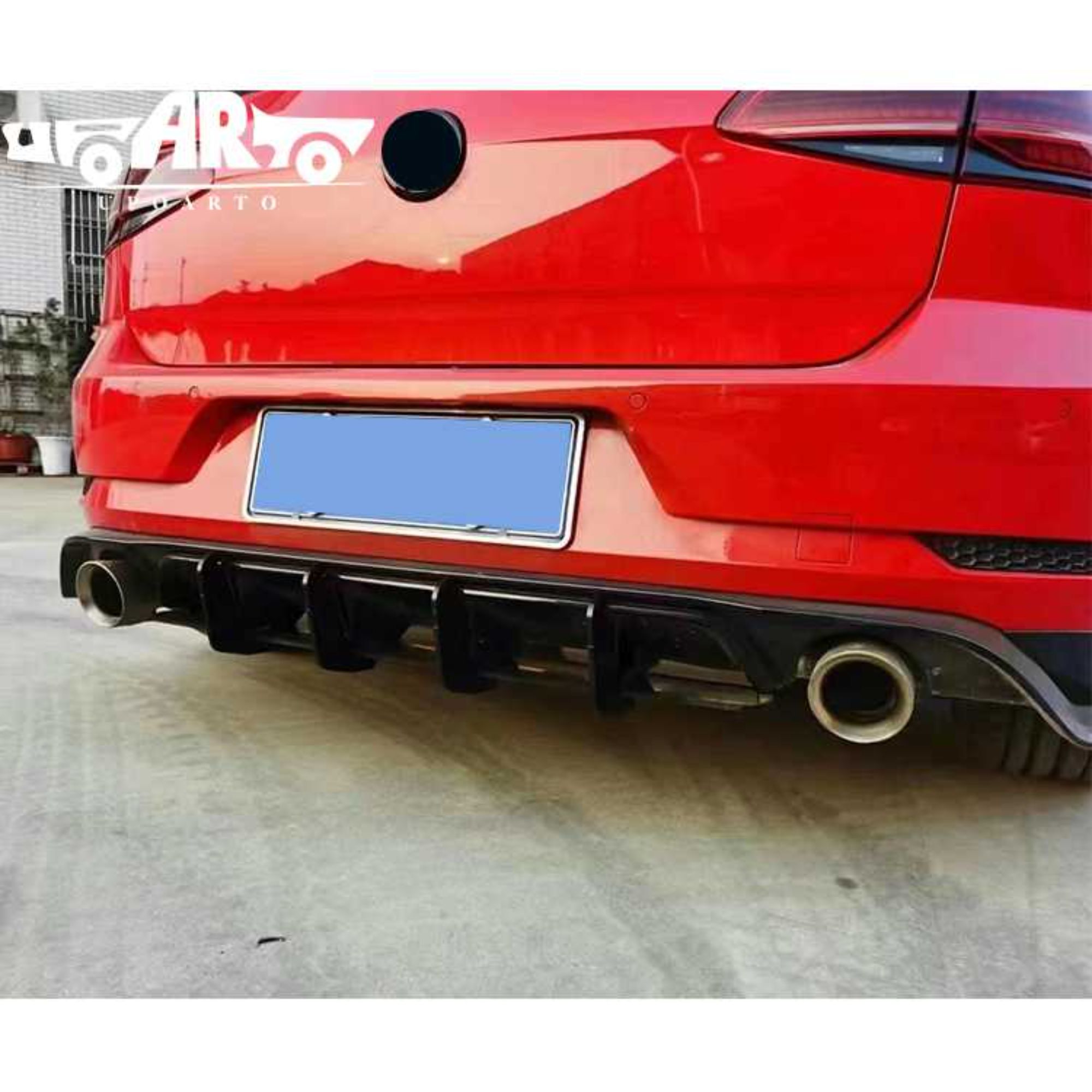 AR-VW-086 شفة خلفية بنمط TCR لسيارة فولكس واجن جولف 7.5