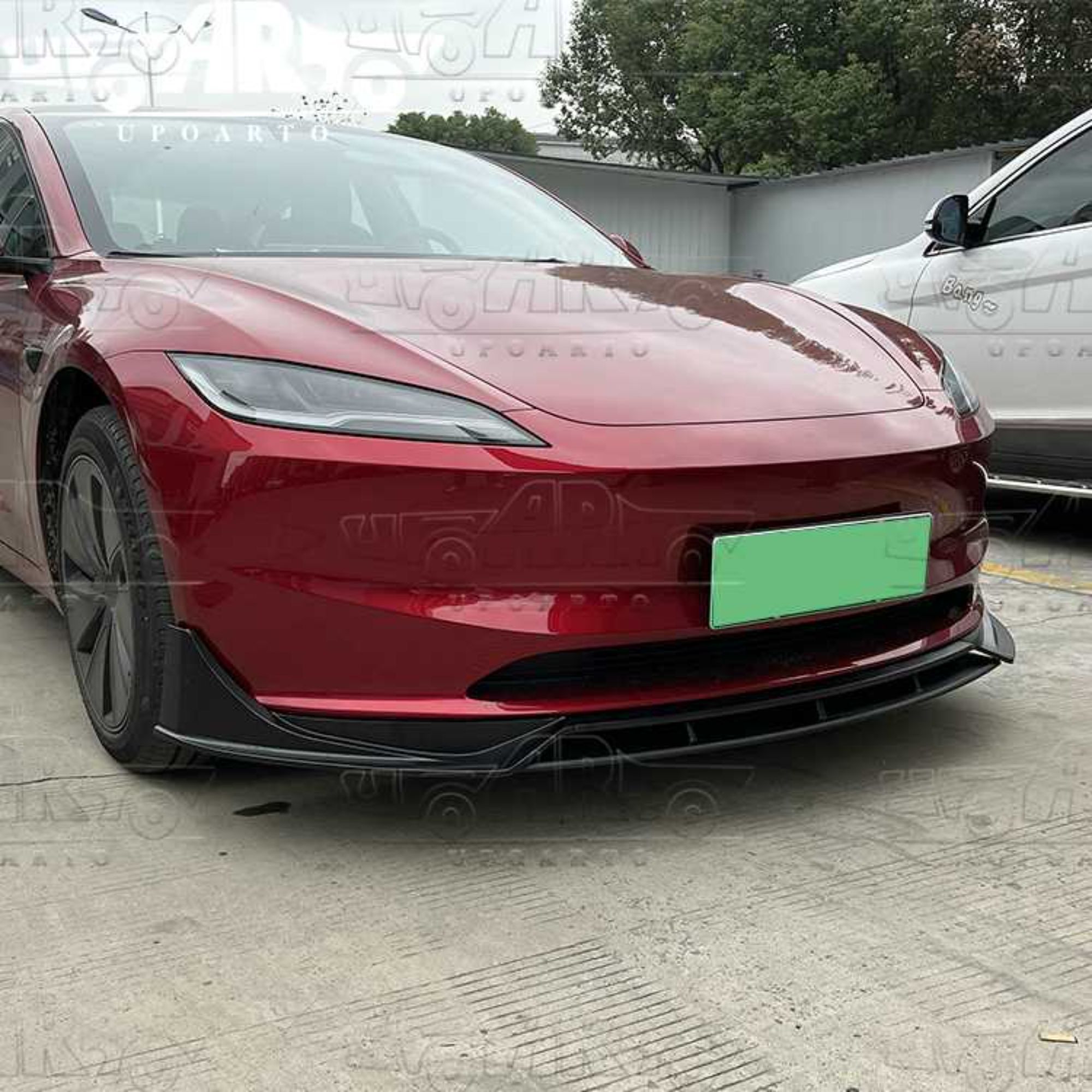AR-Tesla-022 4 Parts Front Lip for Tesla Model 3 2023+