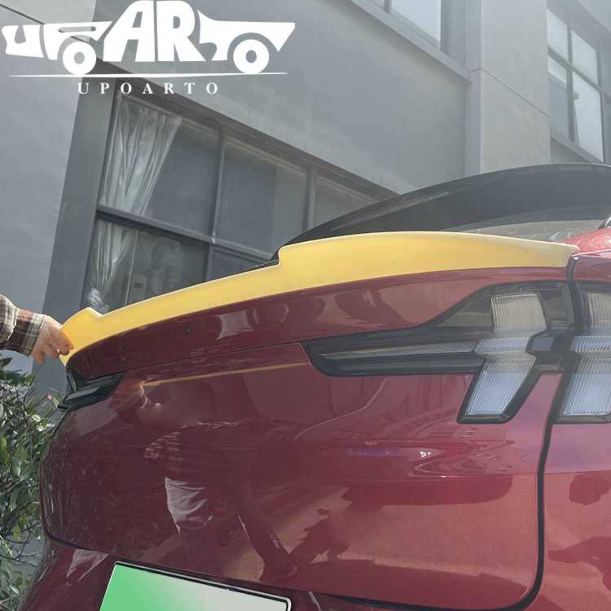 AR-Mustang-013 M4 Style Mid Spoiler for Ford Mustang Mach-E 2021+