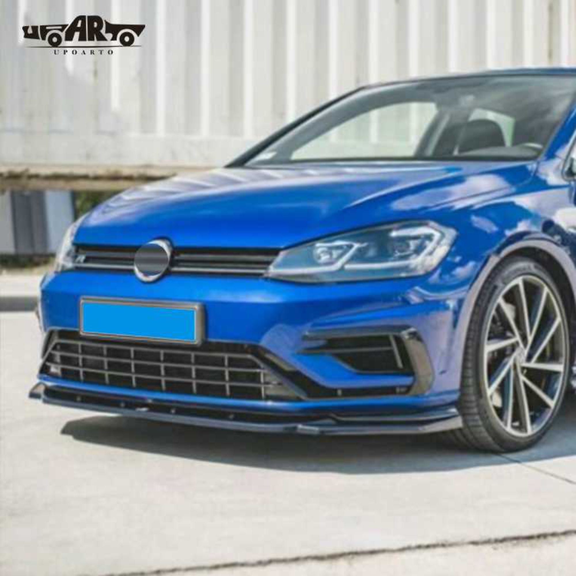 AR-VW-097 Pemodelan Injeksi 3PCS Bibir Depan untuk Volkswagen Golf 7.5 R R-line GTI 2017-2020