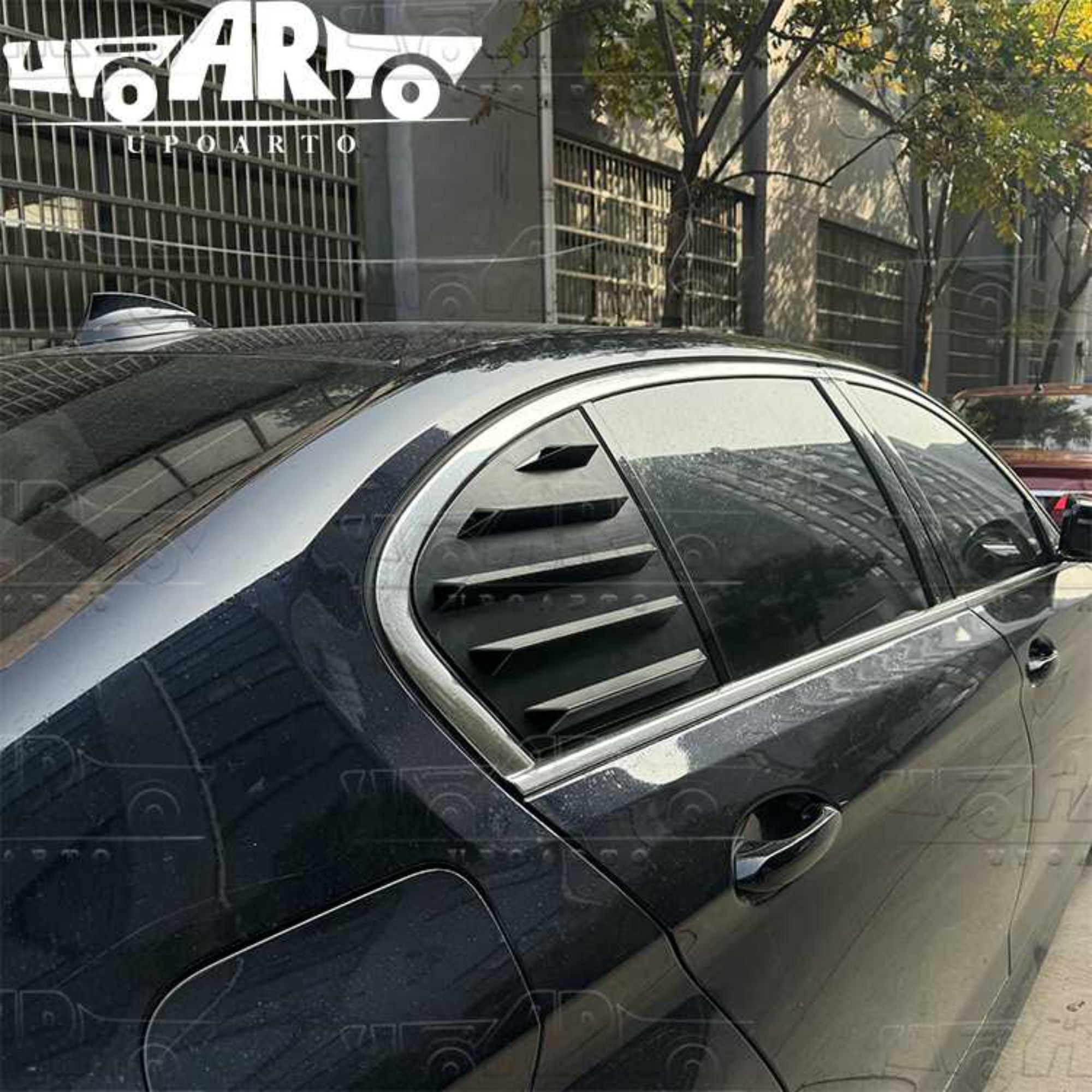 AR-BMW-0218 Rear Window Louver Trim for BMW 5 Series G30 2018-2020