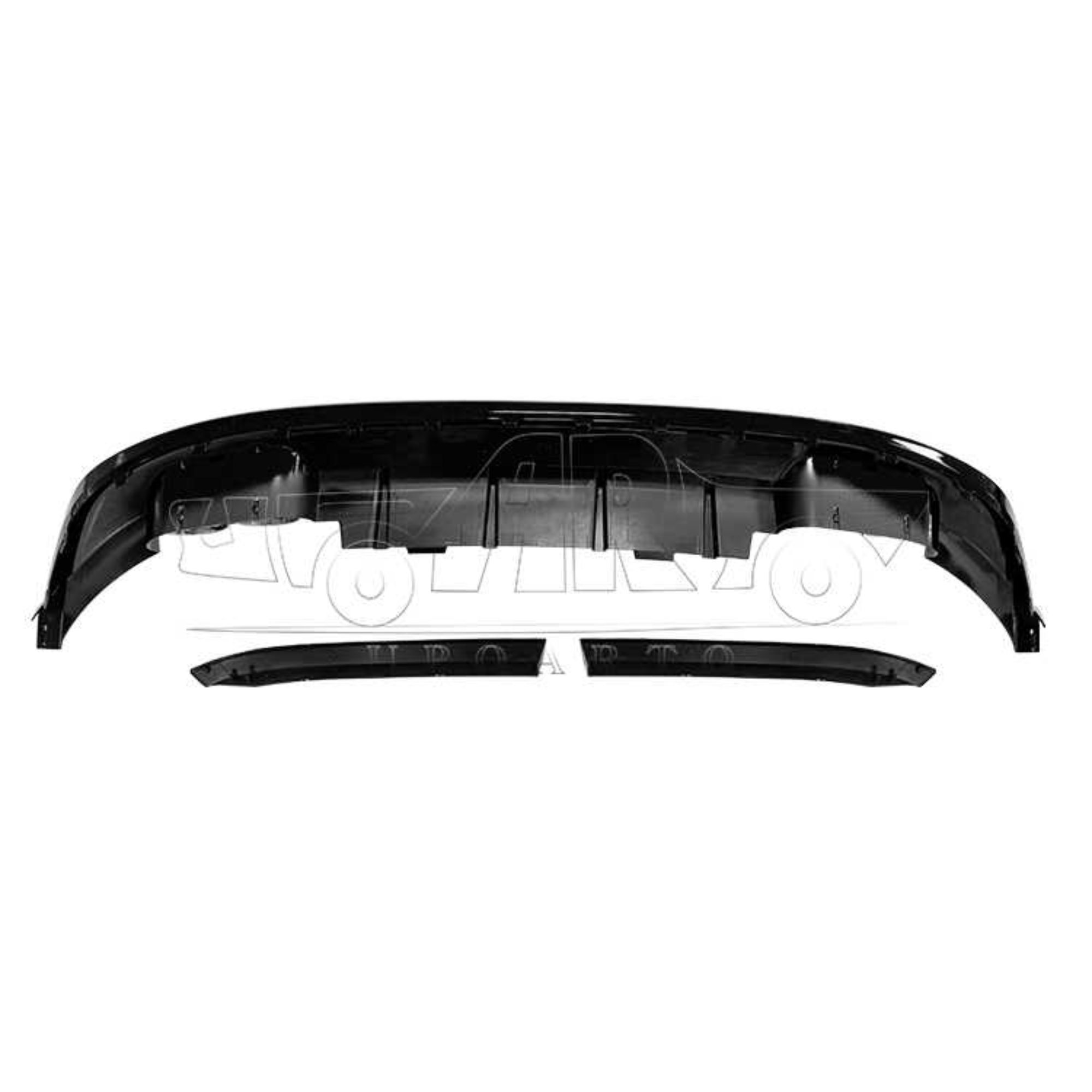 AR-VW-0198 Rear Diffuser for Volkswagen Jetta 7 Sagitar 2019-2021