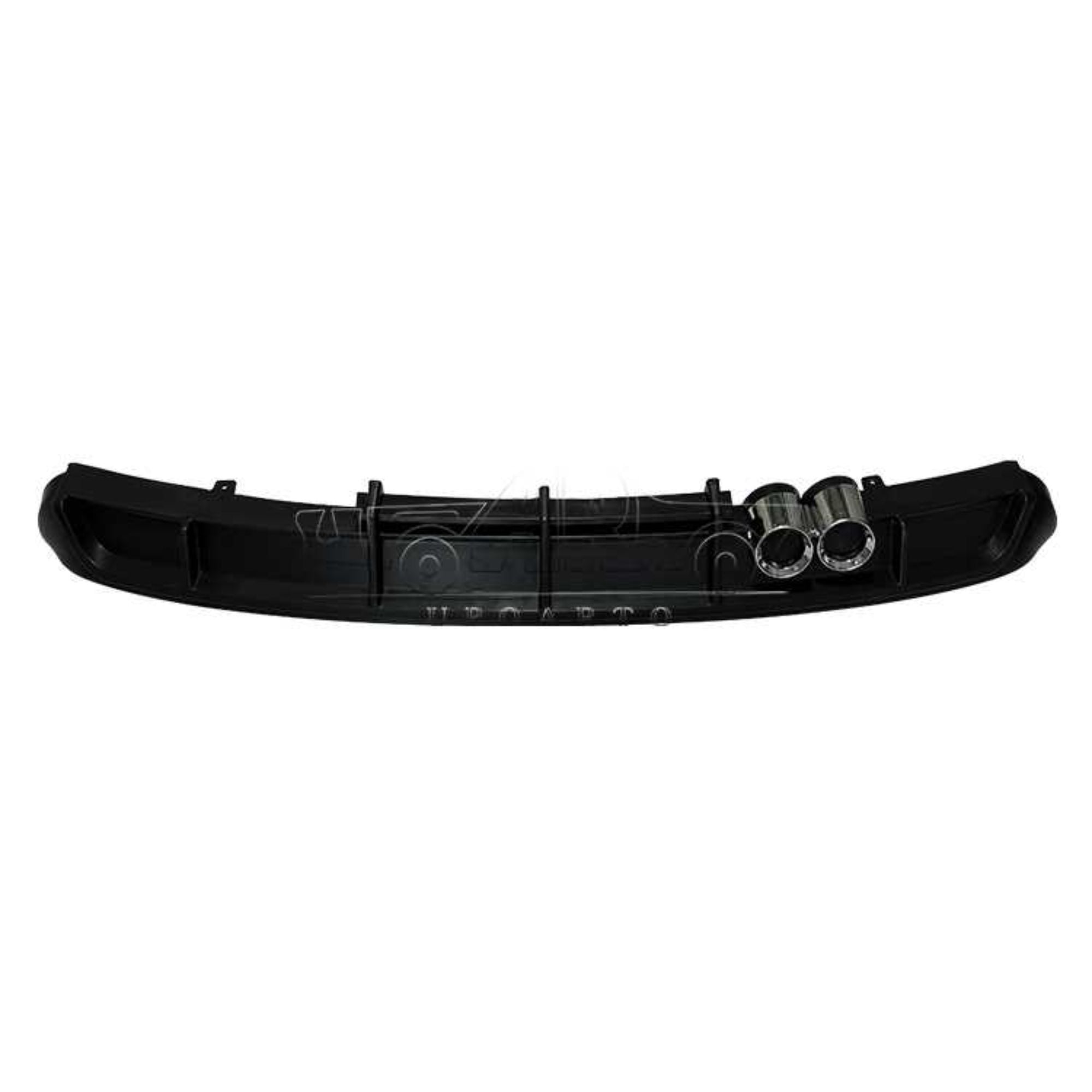 AR-VW-0180 Rear Lip With 2 Exhaust Pipes for Volkswagen Polo 2002-2009