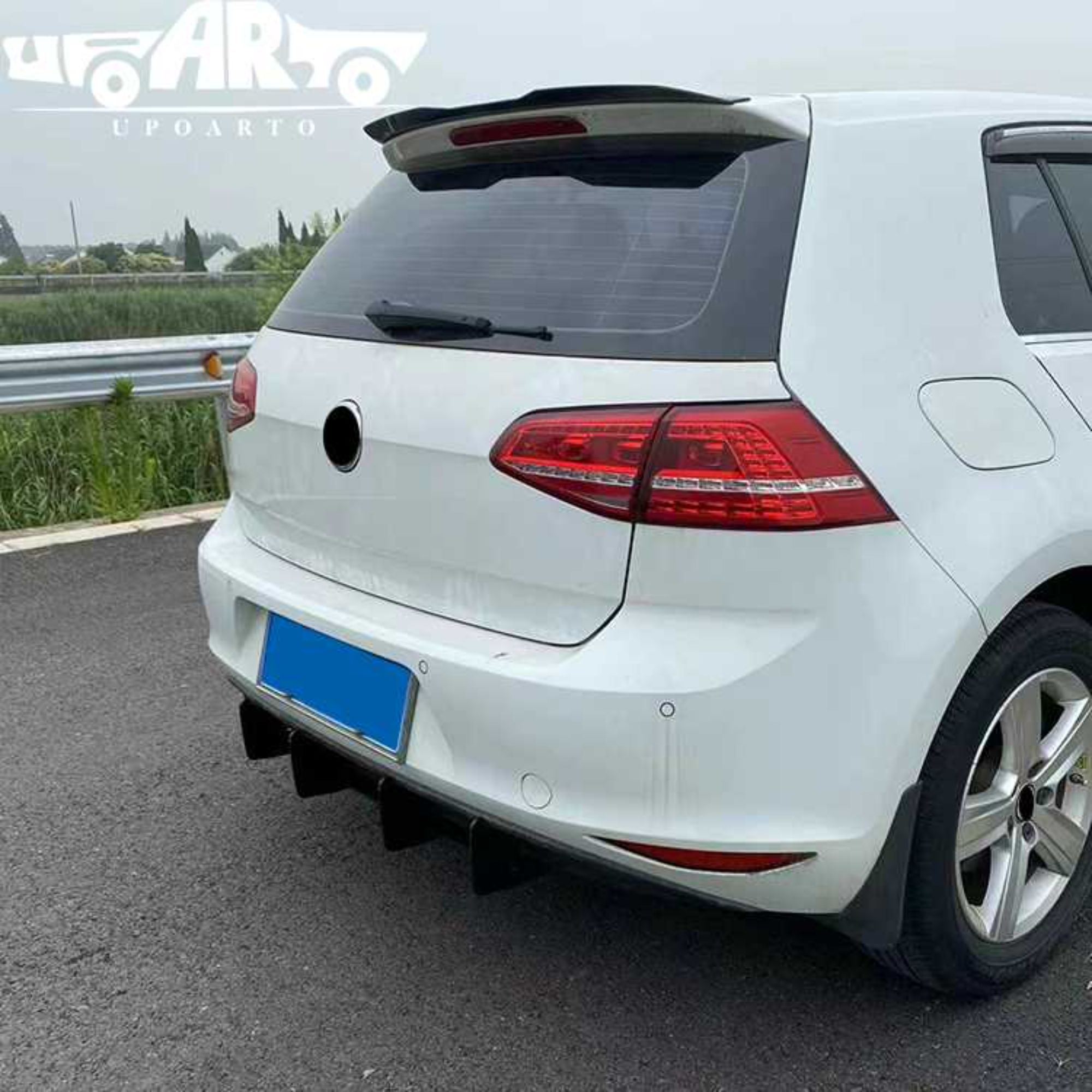 AR-VW-099 Rear Blade Diffuser for Volkswagen Golf 7 2012-2017