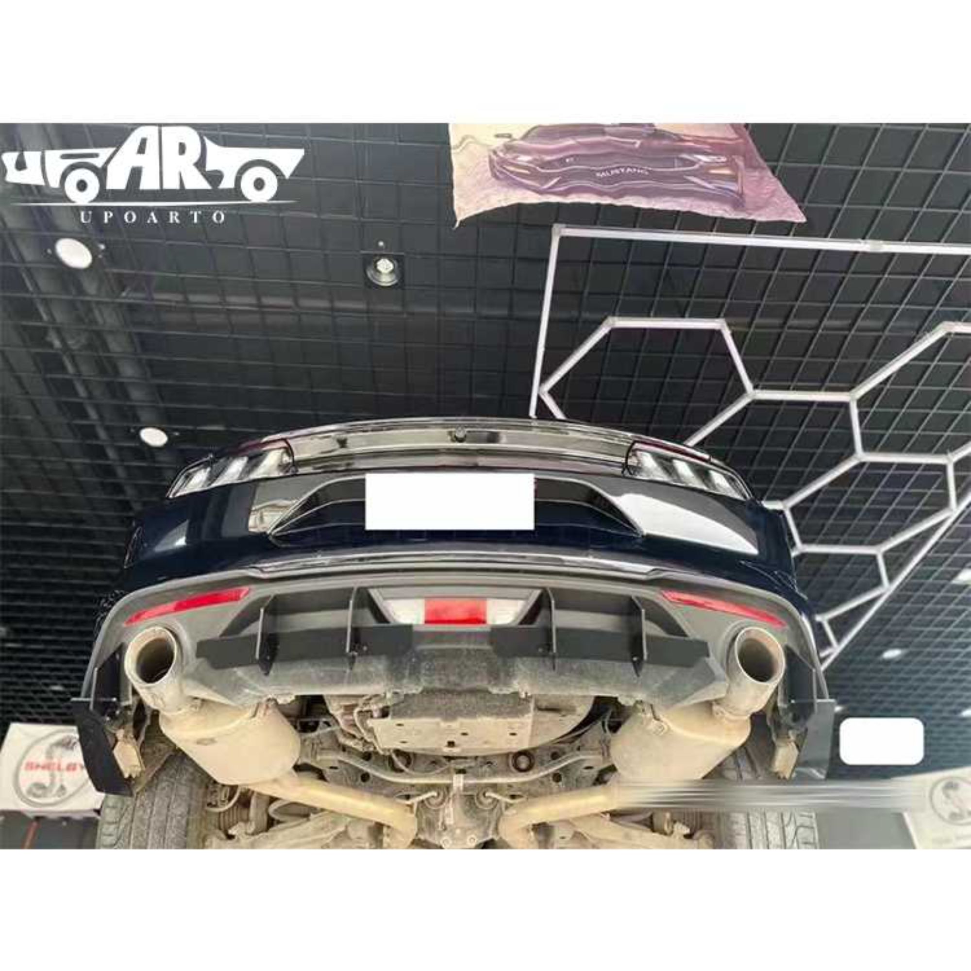 AR-Mustang-011 포드 머스탱 2018+ 용 리어 디퓨저