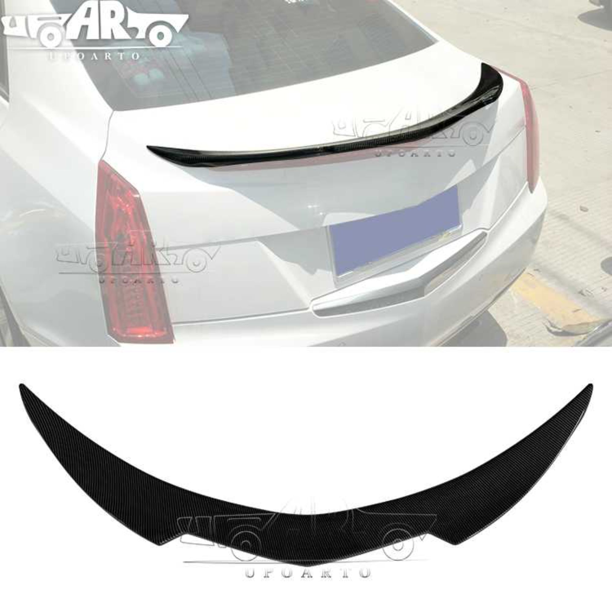 AR-Cadillac-003 Blade Style Rear Spoiler for Cadillac ATS-L 2014-2019