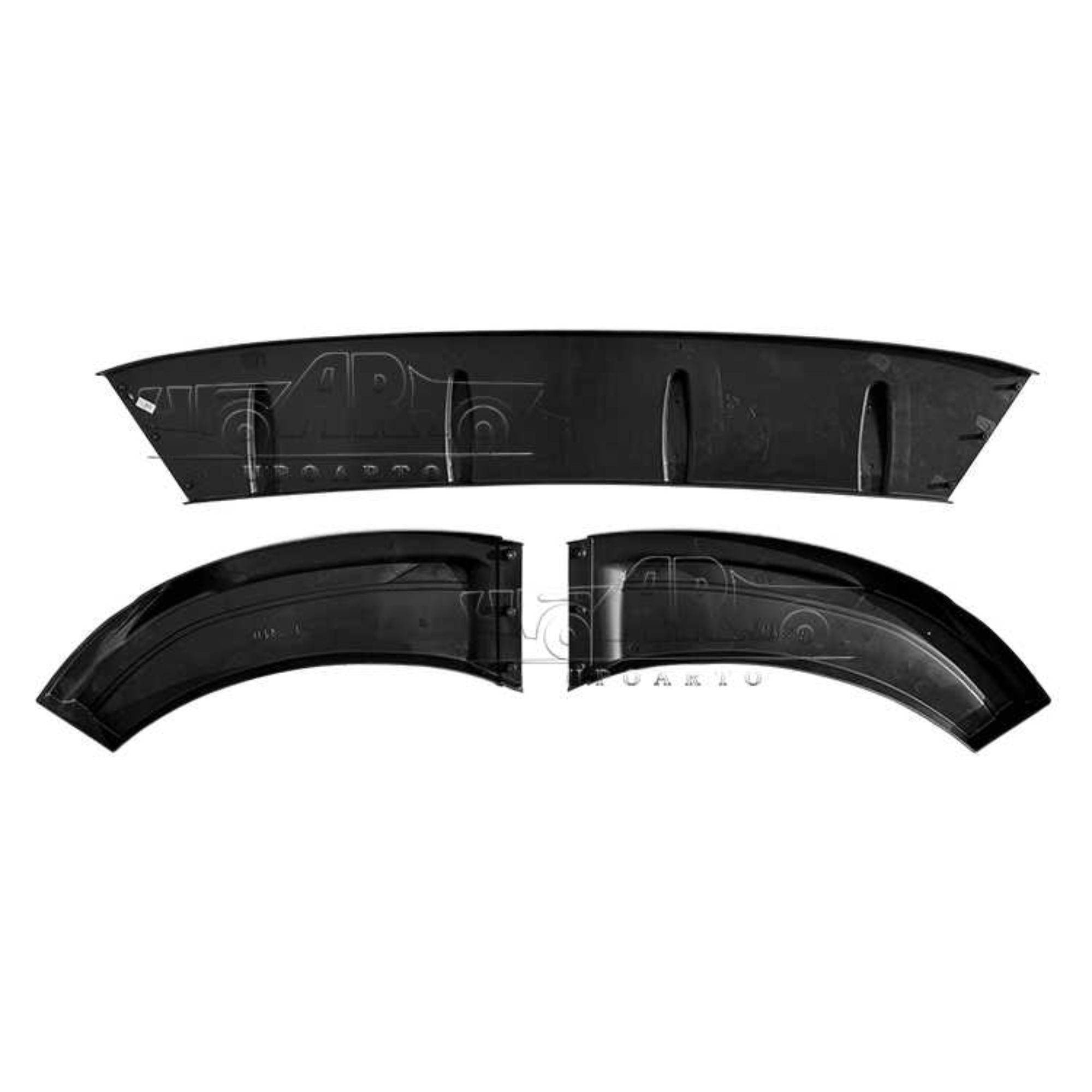 AR-VW-0211 3pcs Injection Molding Front Lip for Volkswagen Polo 2023