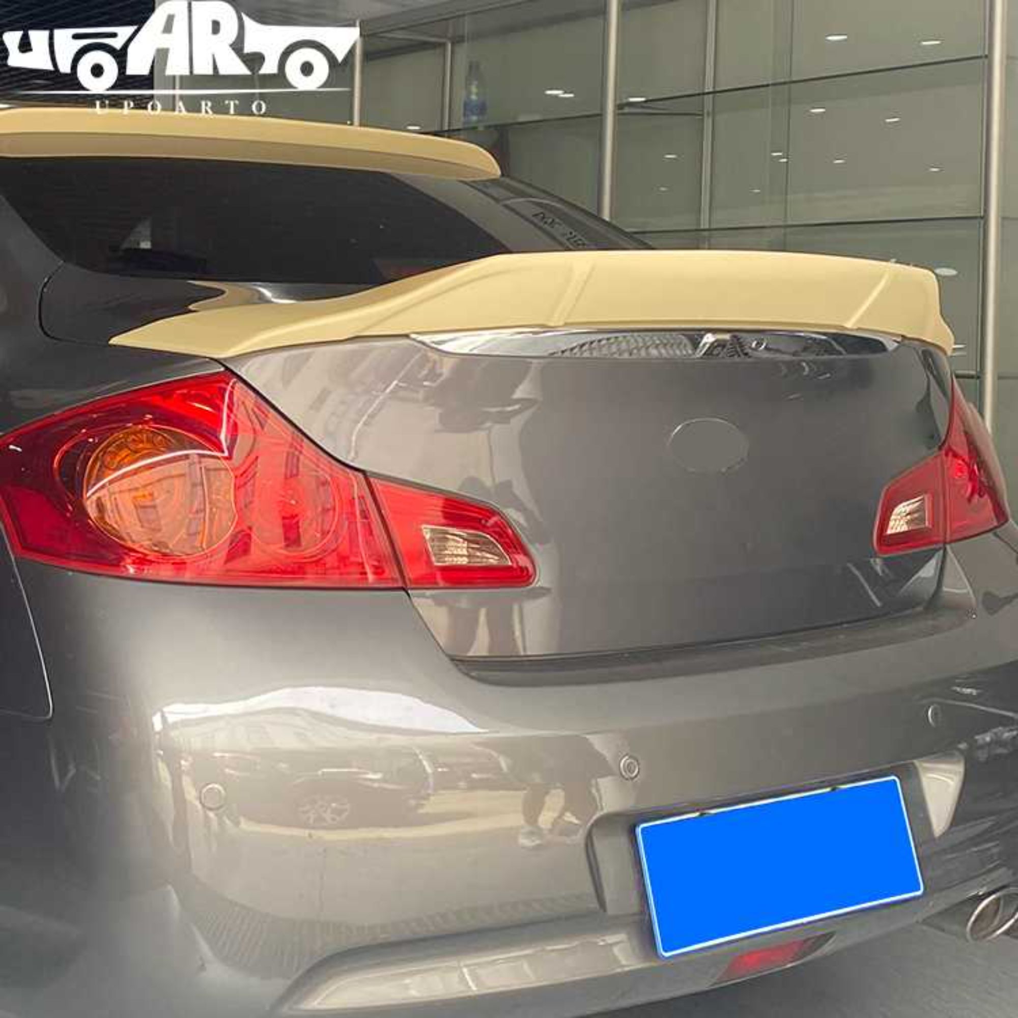 AR-Infiniti-006 R Style Rear Spoiler for Infiniti G37 G25 Sedan 2007-2015