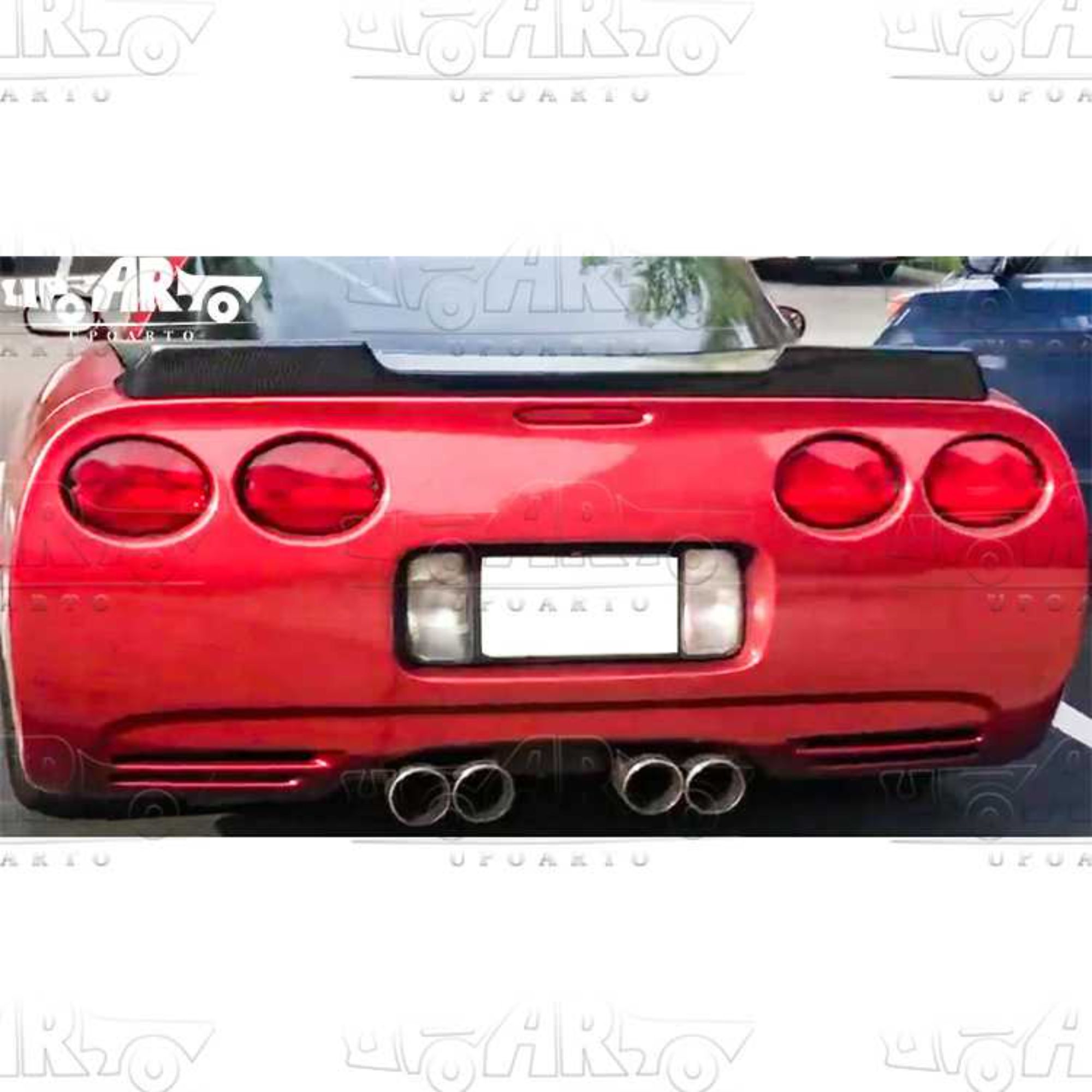 AR-Chevrolet-013 ZR1 Stil Bagbræt for Chevrolet Corvette C5 1997-2004