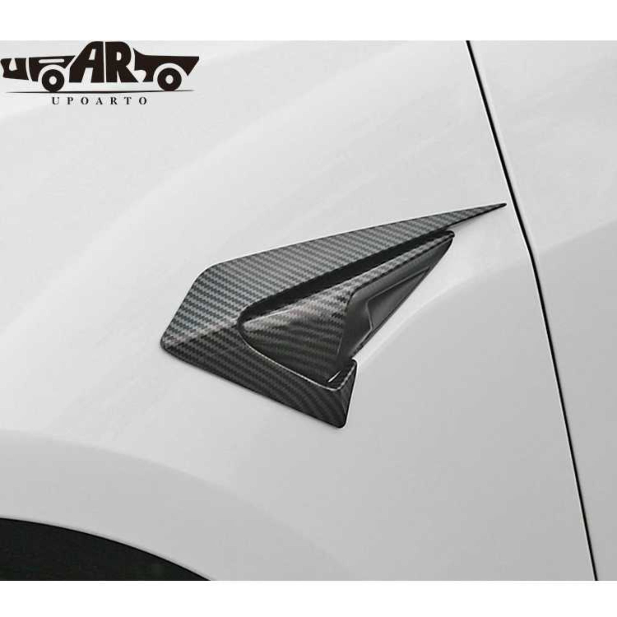AR-Tesla-011 AERO Style Side Camera Decoration Cover Trim for Tesla Model 3 2017-2022