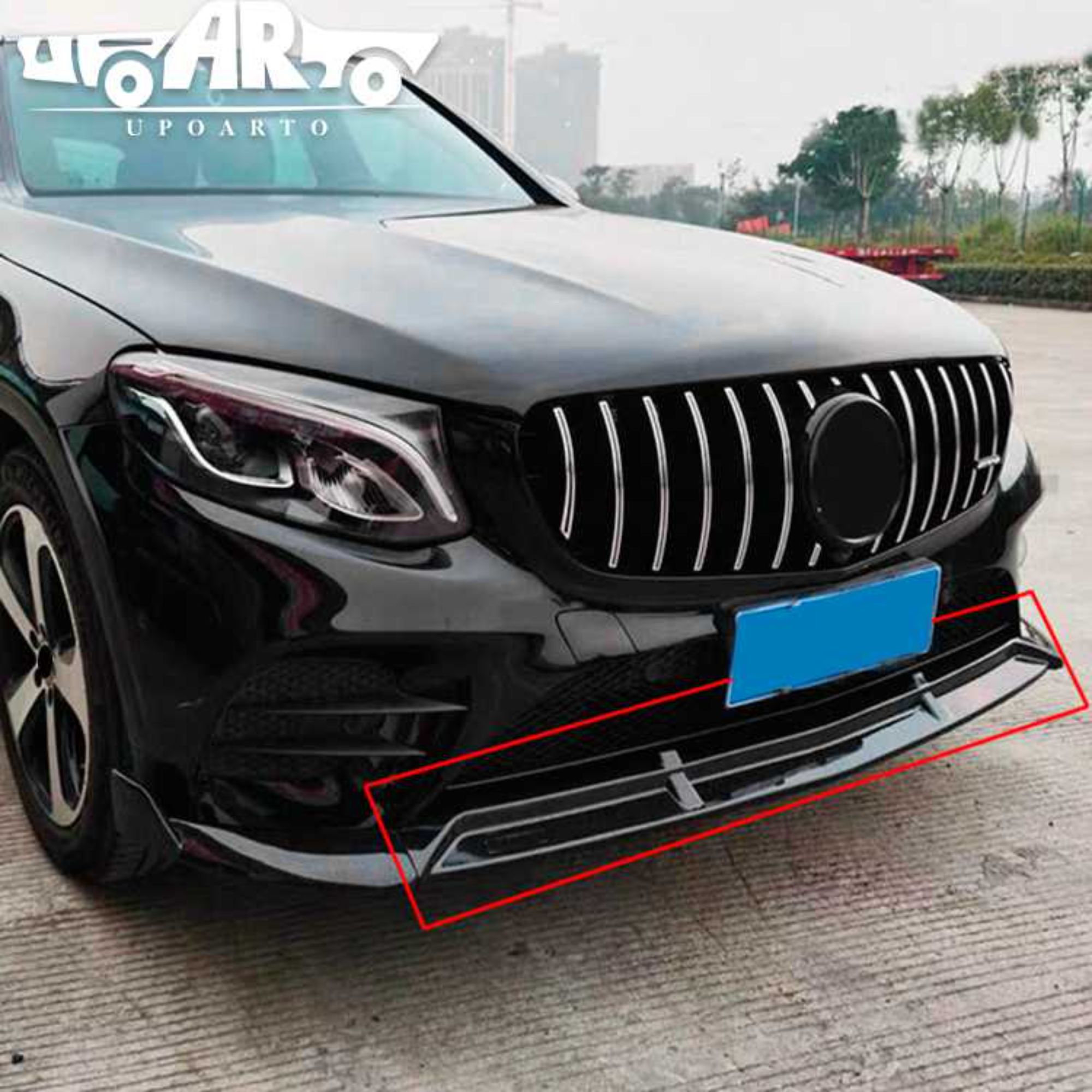 AR-Benz-025 Lip Depan untuk Mercedes-Benz GLC W253 2016-2019