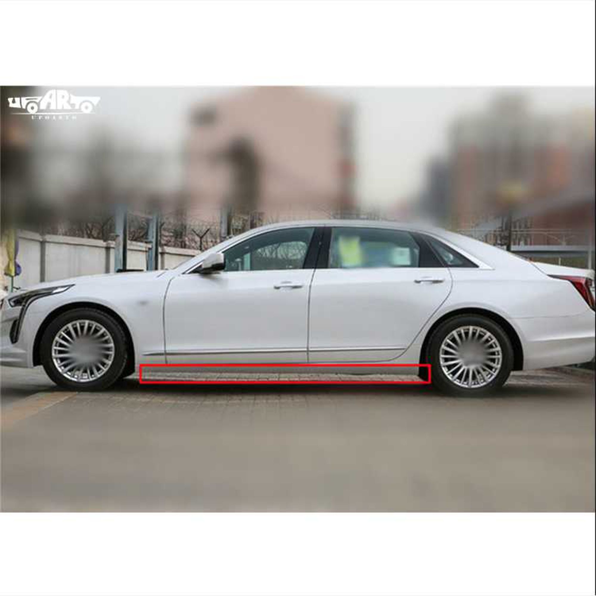AR-Cadillac-016 कैडिलैक CT6 2018-2021 के लिए साइड स्कर्ट्स