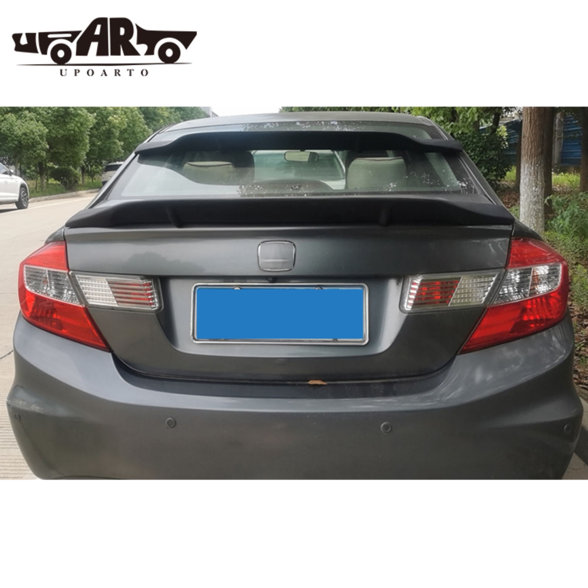 AR-Honda-067 جناح خلفي على الطراز الرياضي لسيارة هوندا سيفيك الجيل التاسع 2012 2013