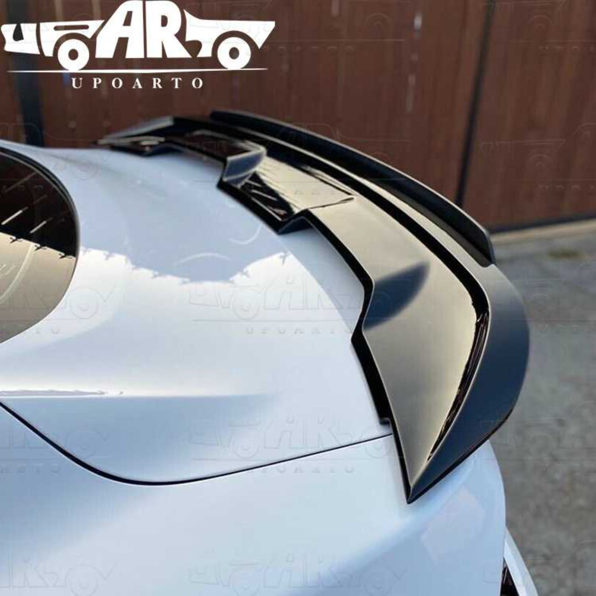 AR-Mustang-009 With Gurney Flap Wickerbill GT500 Style Rear Spoiler for Ford Mustang 2015-2021