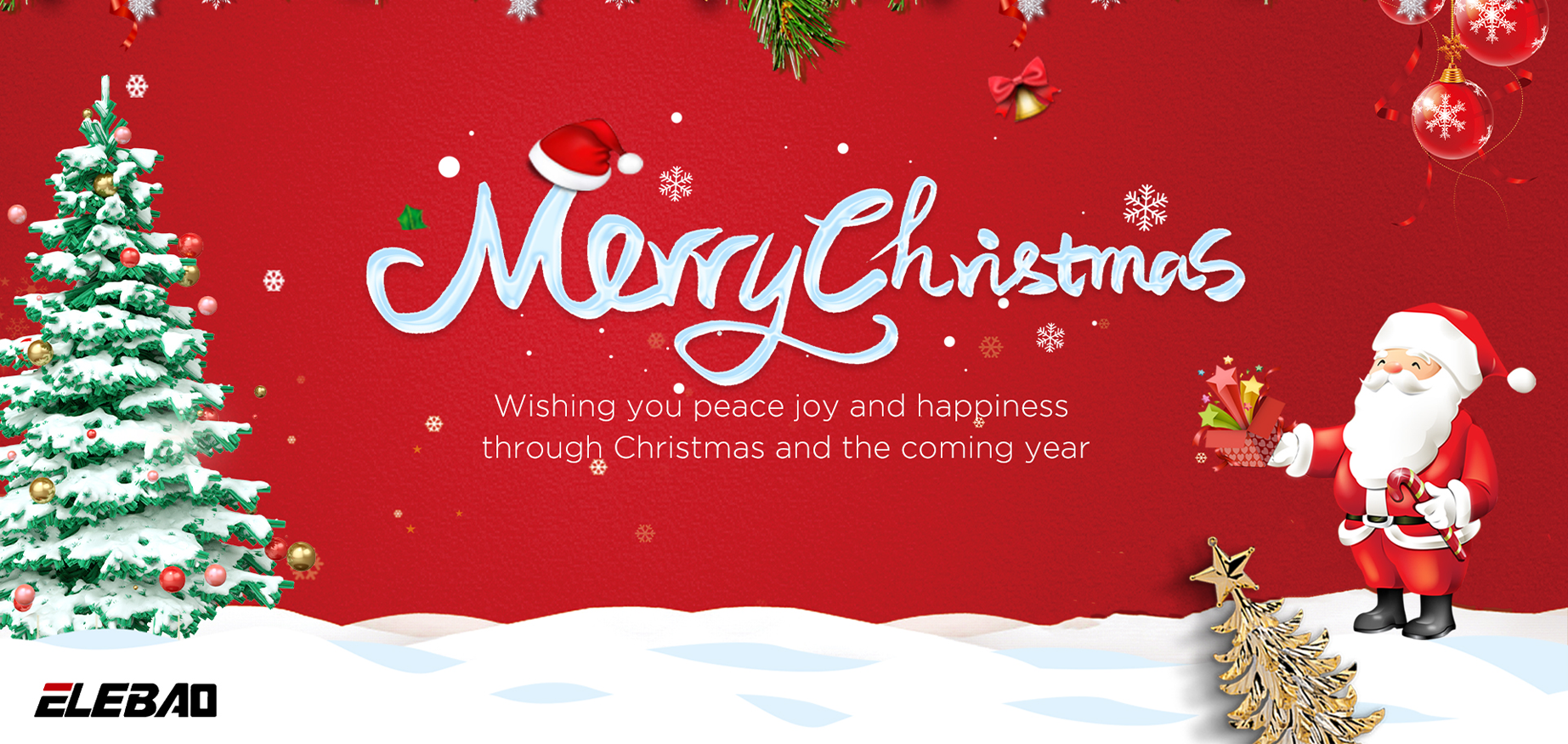 Merry Christmas 2022 and happy new year 2023 by Elebao