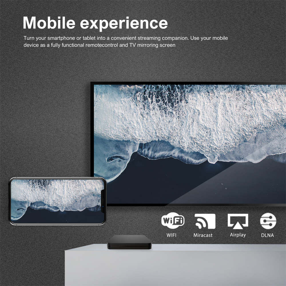 Android OTT TV Box V1pro H313 2.4/5G dual band wifi Android 10.0 Smart tv box details