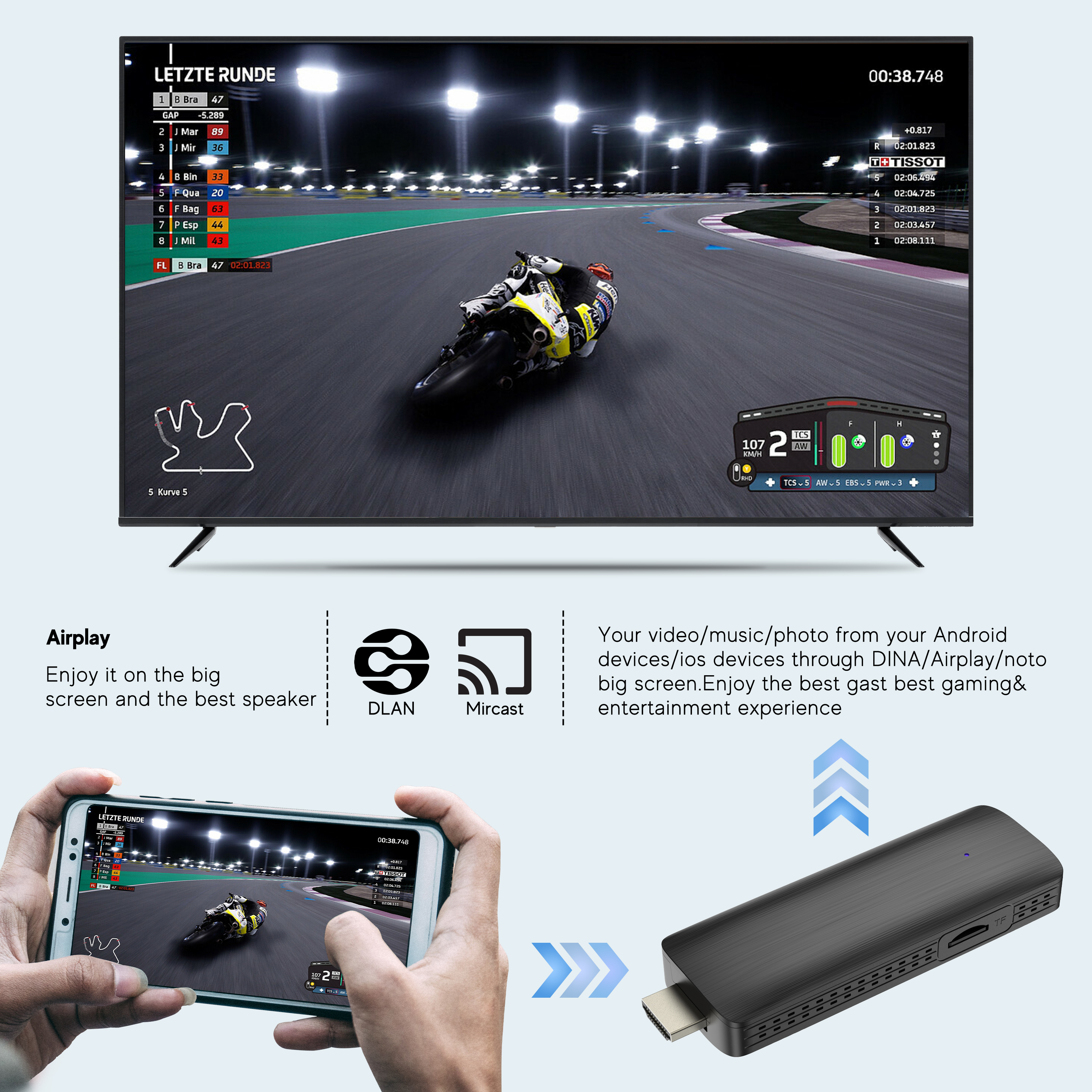 New tv stick D6 H313 Android 10.0 4K 60HZ streaming media player dual band witi BT portable and light 4K tv stick manufacture
