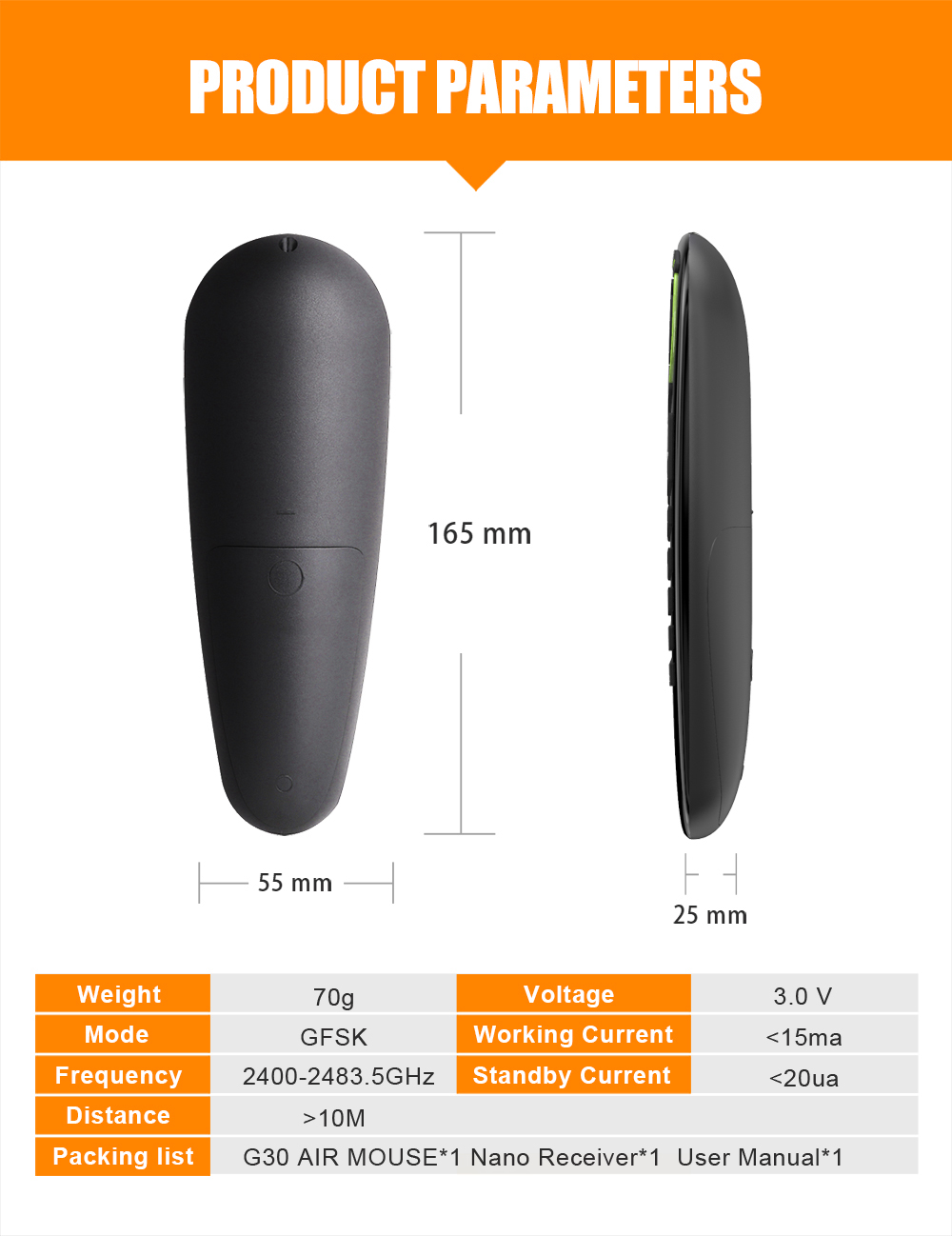 New Design G50 2.4G Google Assistant Voice  Airmouse Remote With Gyroscope, Learning and Button Config Function Voice remote supplier