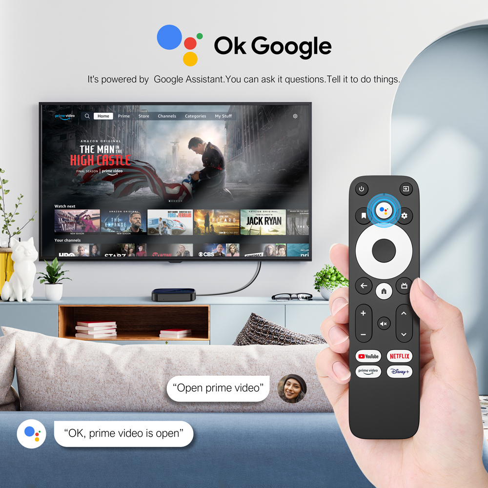 ELEBAO HAKO PRO 4K Android TV Box Android 11 Amlogic S905Y4 Mali-G31 HDMI2.1 BT 5.0 5G Wi-Fi Android TV Box factory
