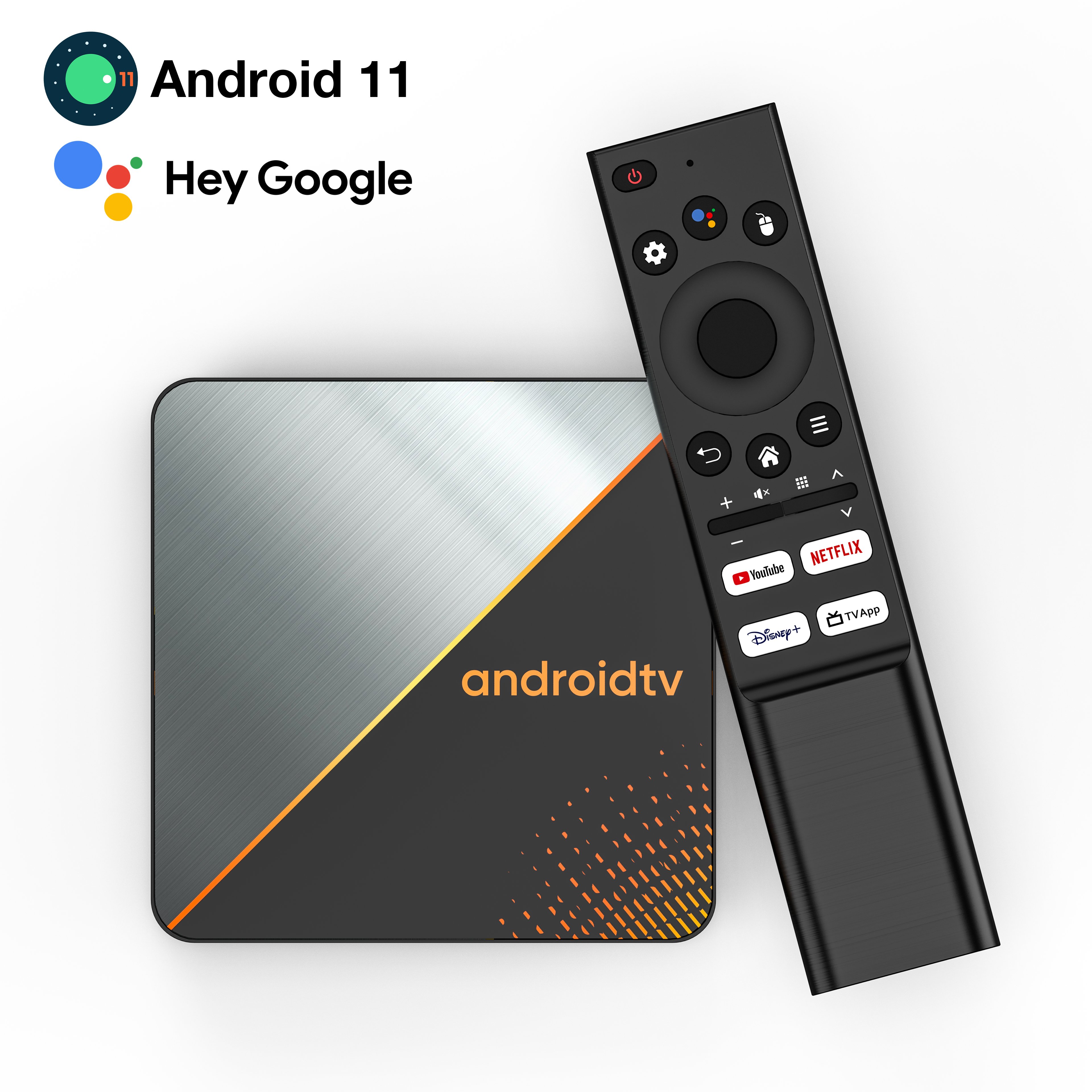 Elebao X3 PB Amlogic S905W2 HDR10 4K BT5.0 WiFi6 2GB 16GB Android 11 Smart Android TV BOX