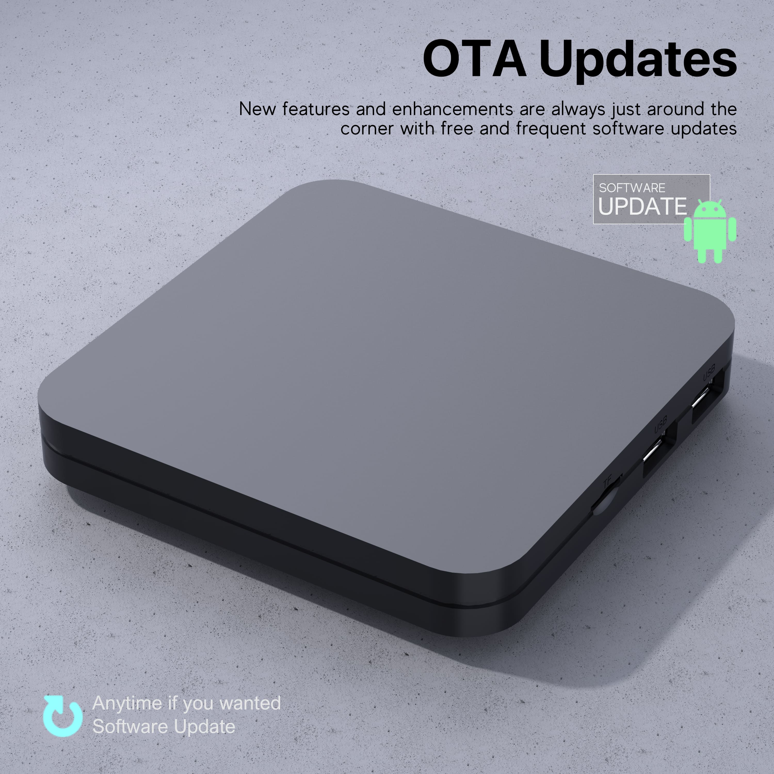 New cost-effective private tooling android 11 S905W2 tv box with dual wifi AV1 root permission,app auto start set top box factory