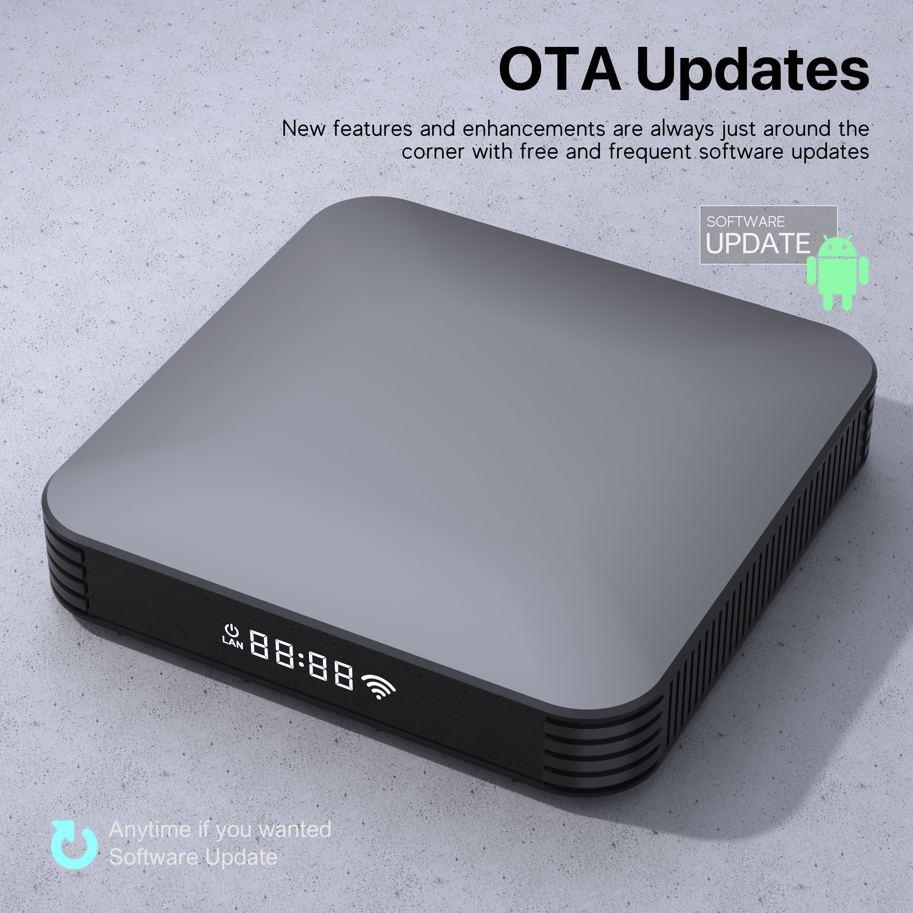 2022 best selling cost-effective smart android 11 tv box with 2.4/5G dual band wifi rotation screen support set top box factory